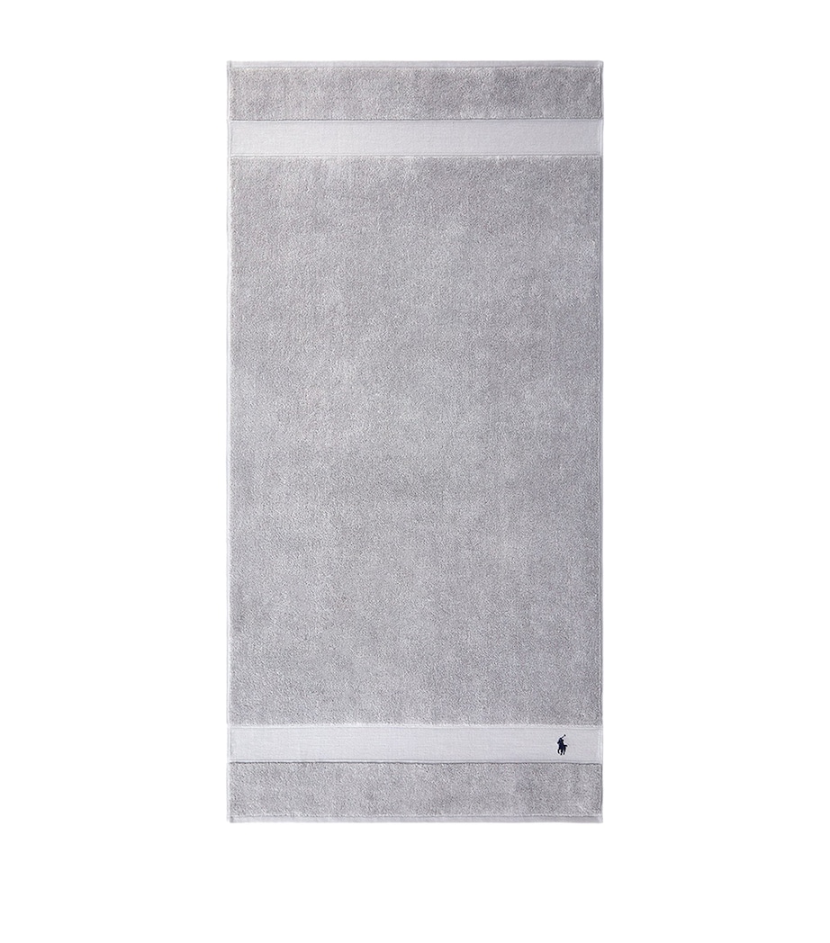 Polo Player Bath Towel (70cm x 140cm) ANDOVER HEATHER Image 2