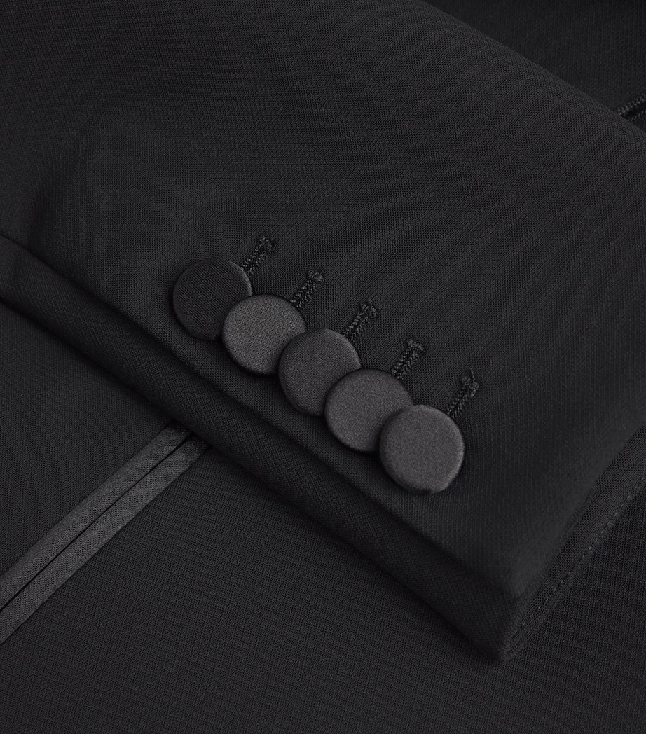 Veronica Beard Womens Rickie Dickey Long Blazer Black Image 5