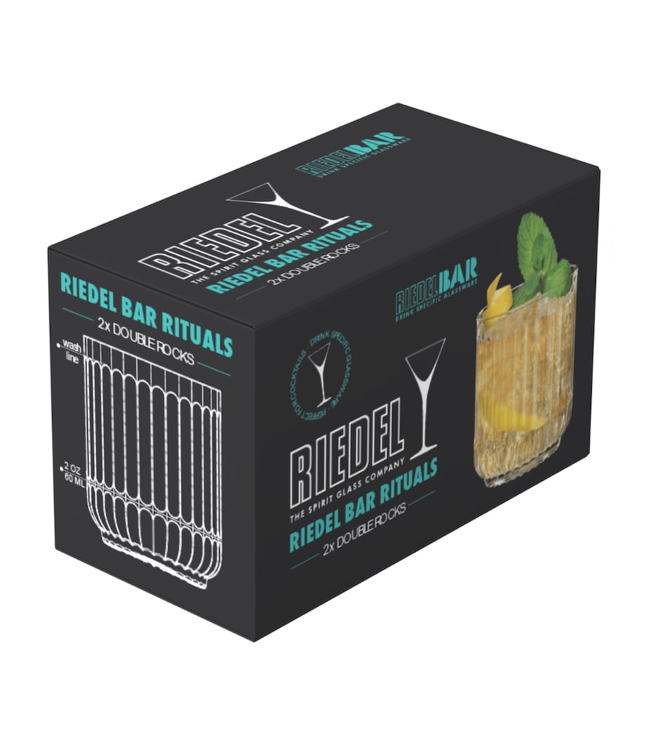 Riedel Set of 2 Bar Rituals Double Rocks Tumblers (350ml) Image 3
