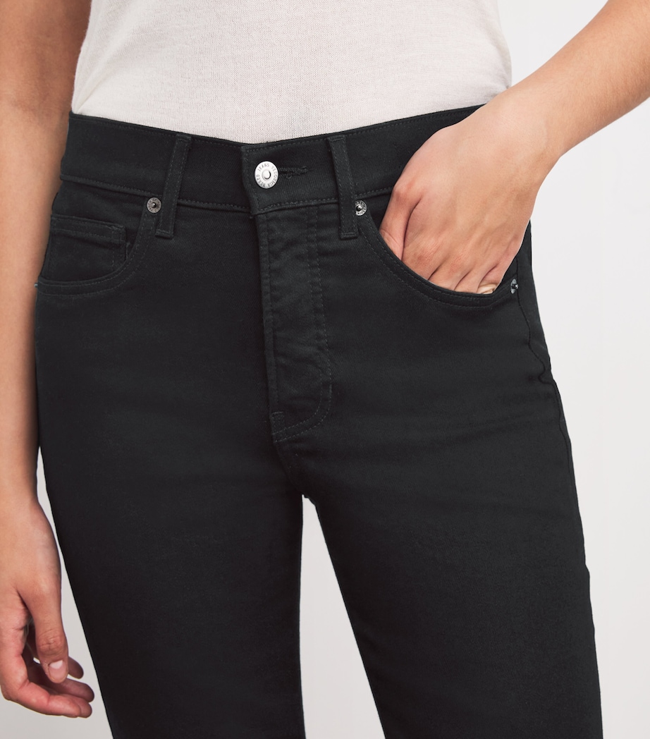Beverly High-Rise Flared Jeans ONYX Image 6