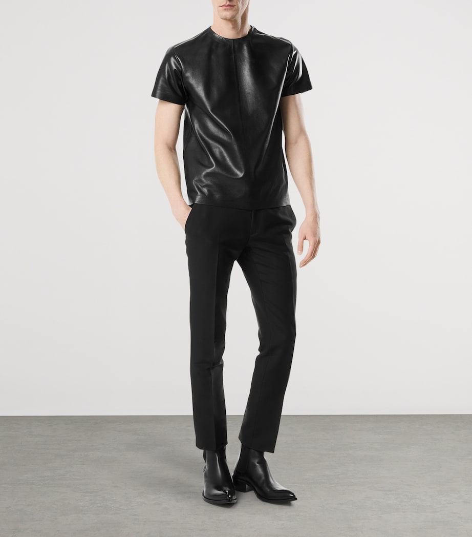 Wool-Silk Dyllan Tailored Trousers NAA Image 3