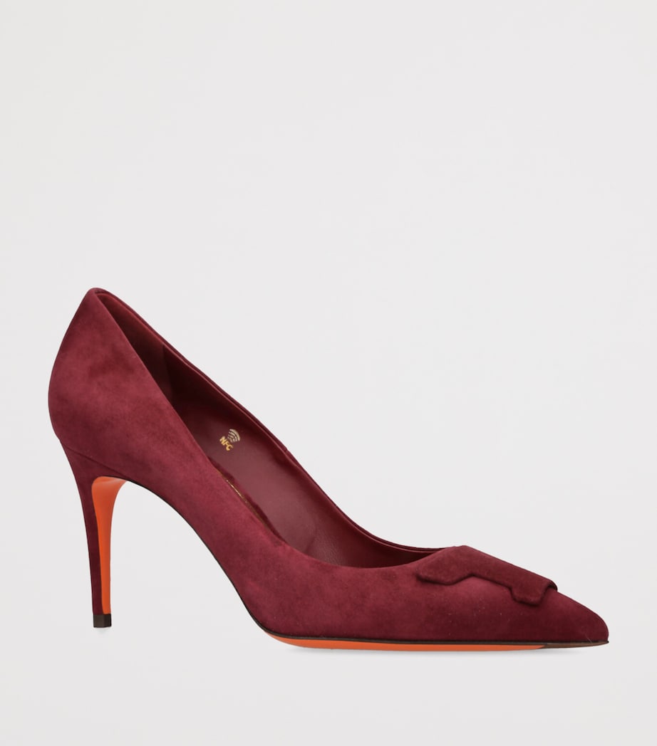 Suede Sibille Pumps 85 WINE Image 3