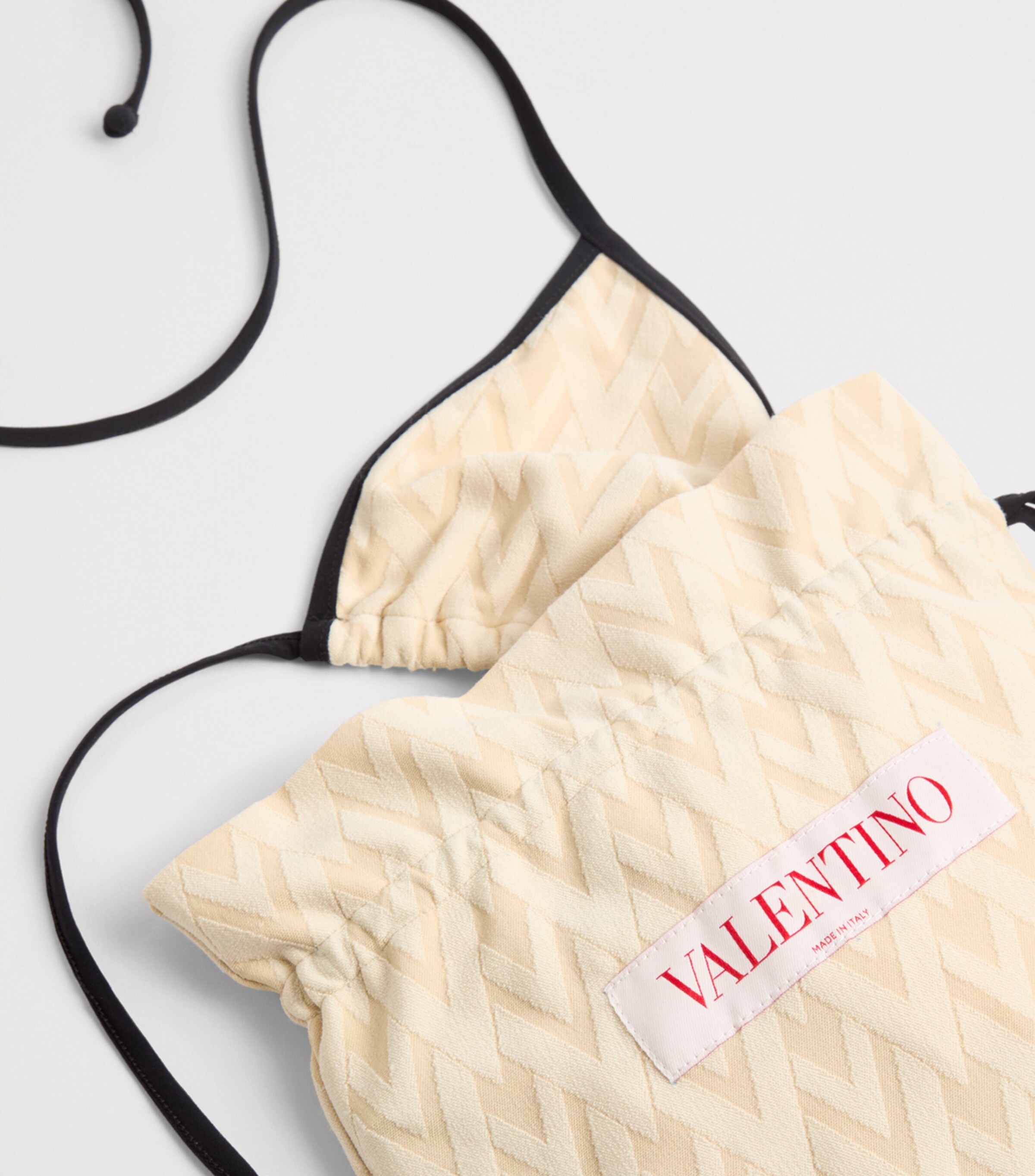 Valentino Womens Geometric V Bikini Image 3
