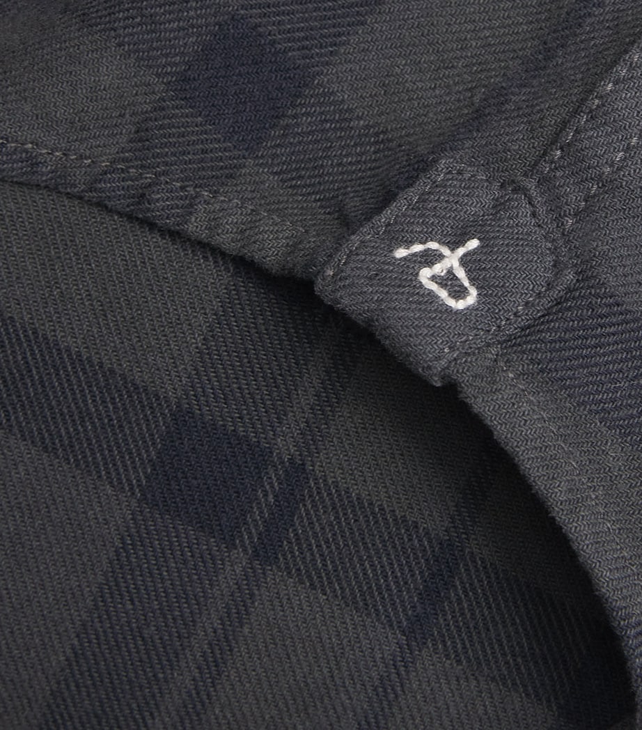 Cotton Check Shirt OMBRE Image 5