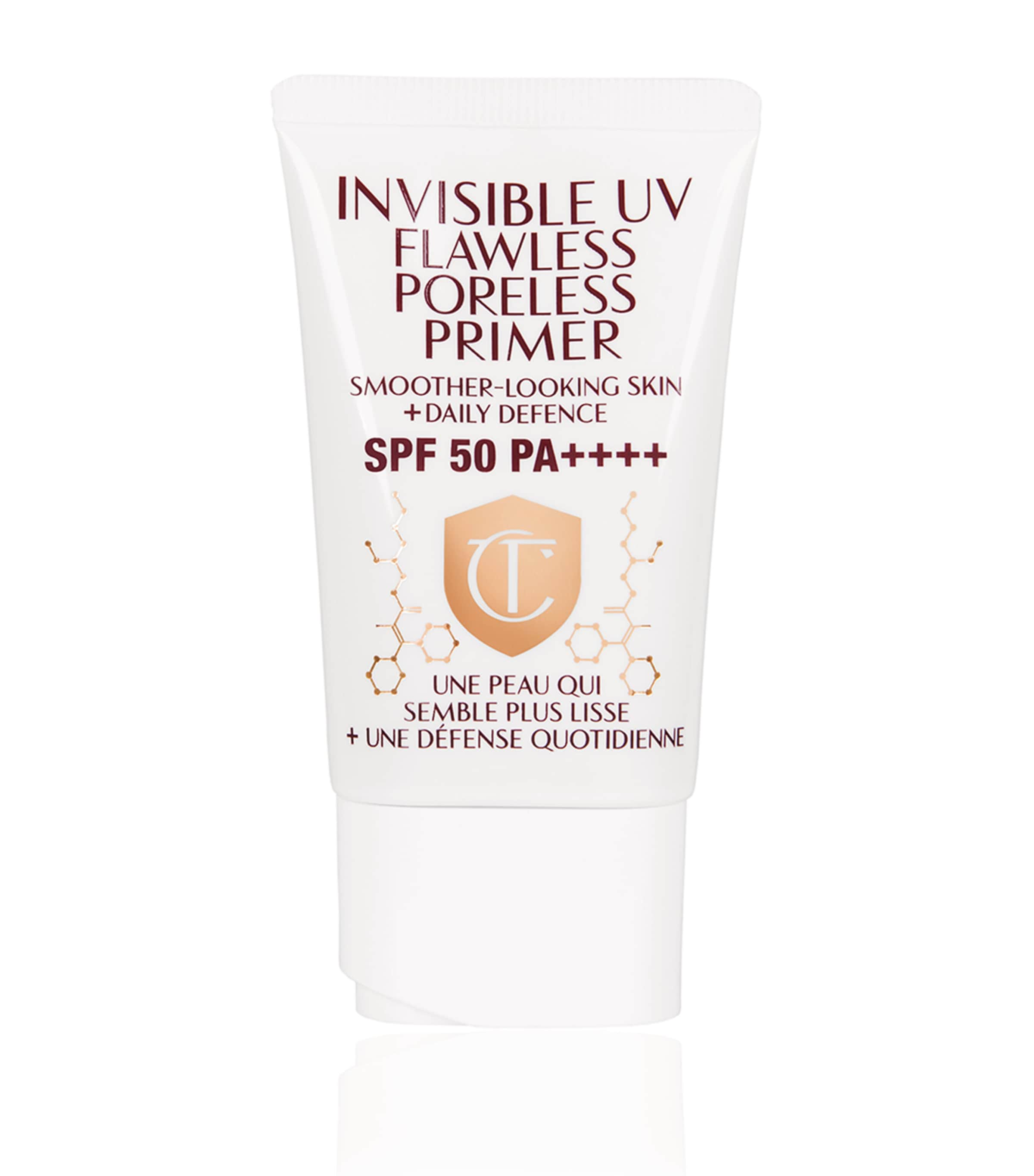 Charlotte Tilbury Invisible Uv Flawless Poreless Primer In White