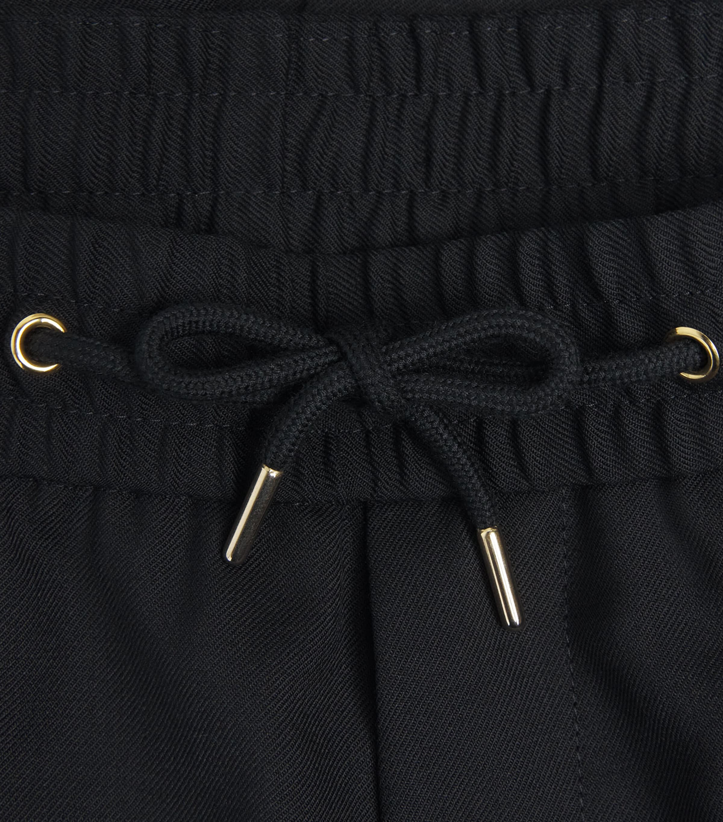 Paul Smith Mens Wool Drawstring Chinos Image 6
