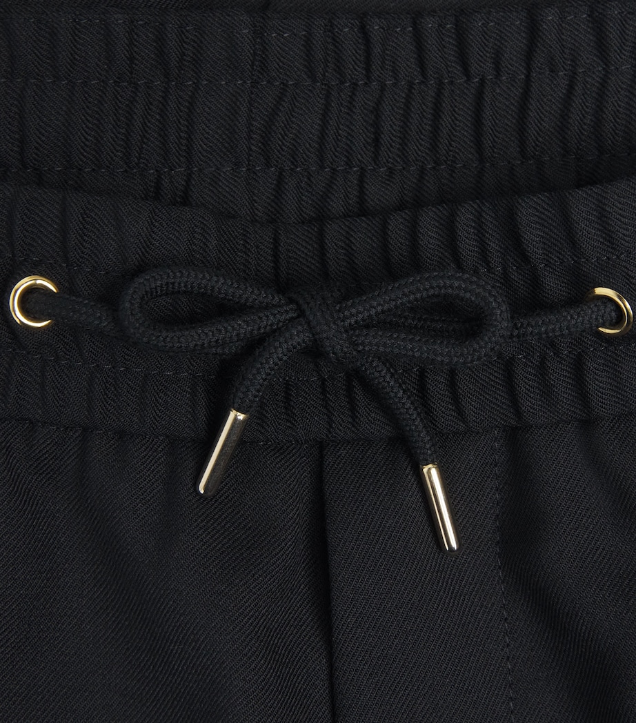Paul Smith Mens Wool Drawstring Chinos Image 6