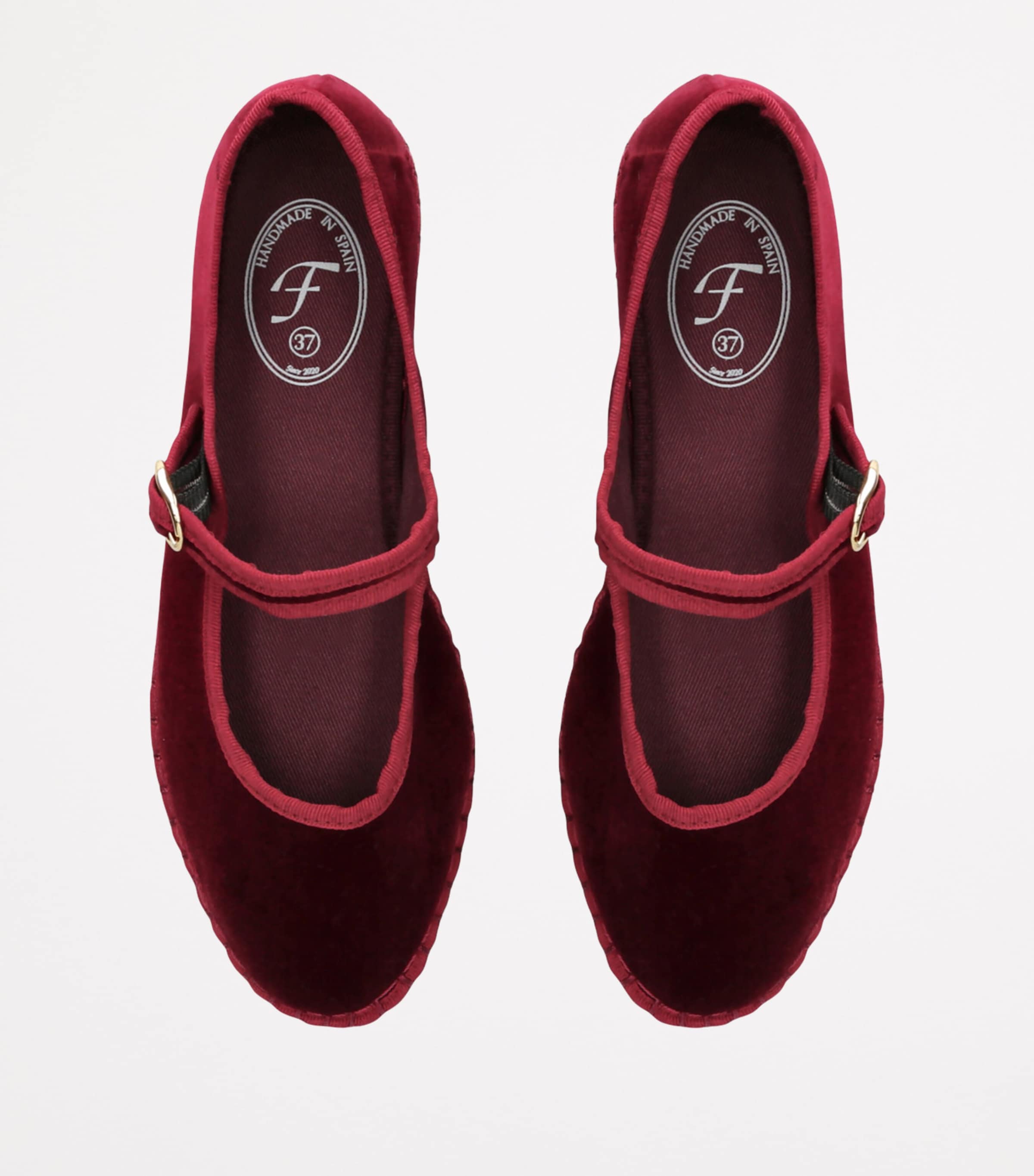 Velvet Lucrecia Mary Janes WINE Image 4