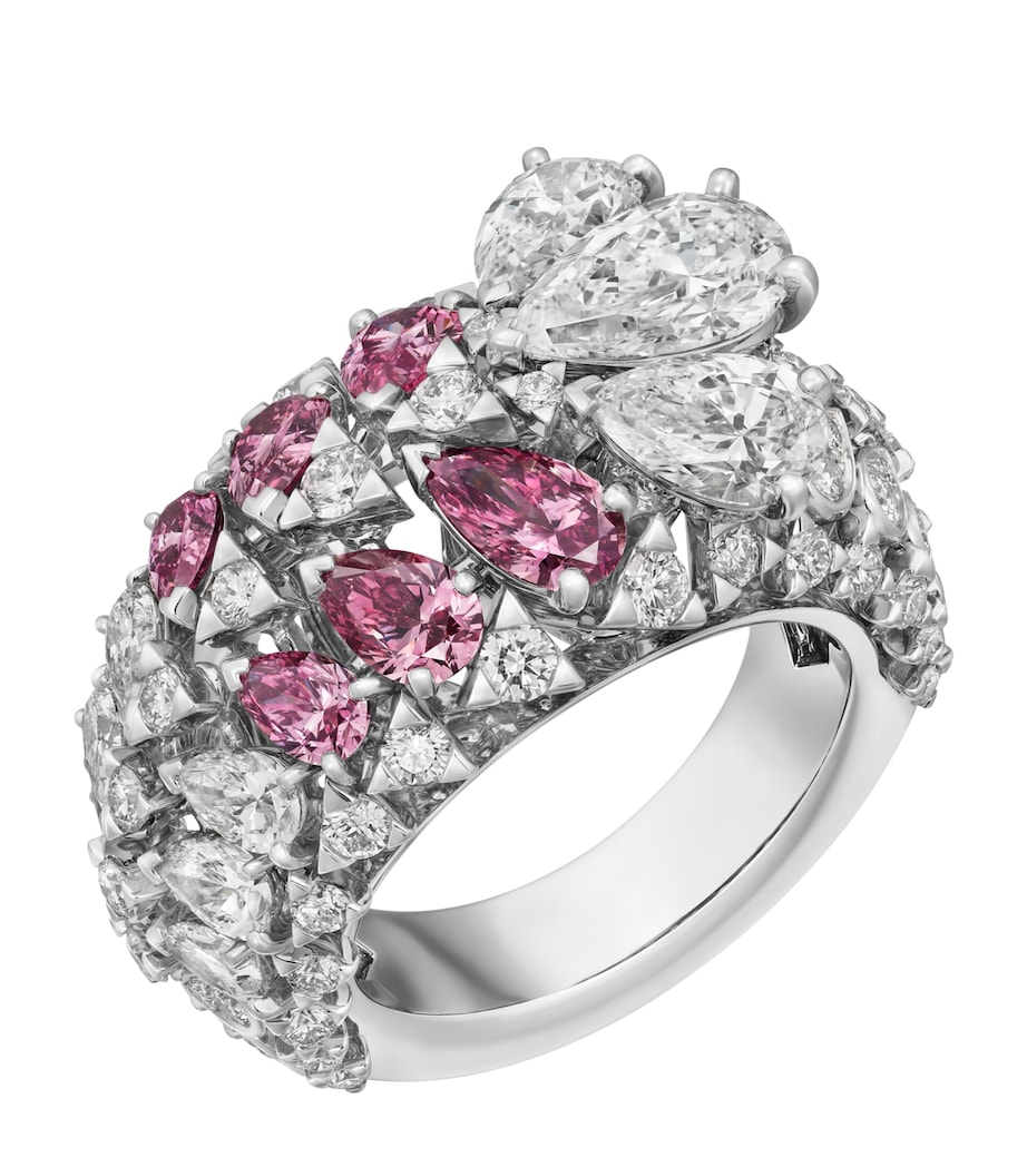 Cartier Platinum and Diamond Auralis Ring Platinum Image 1
