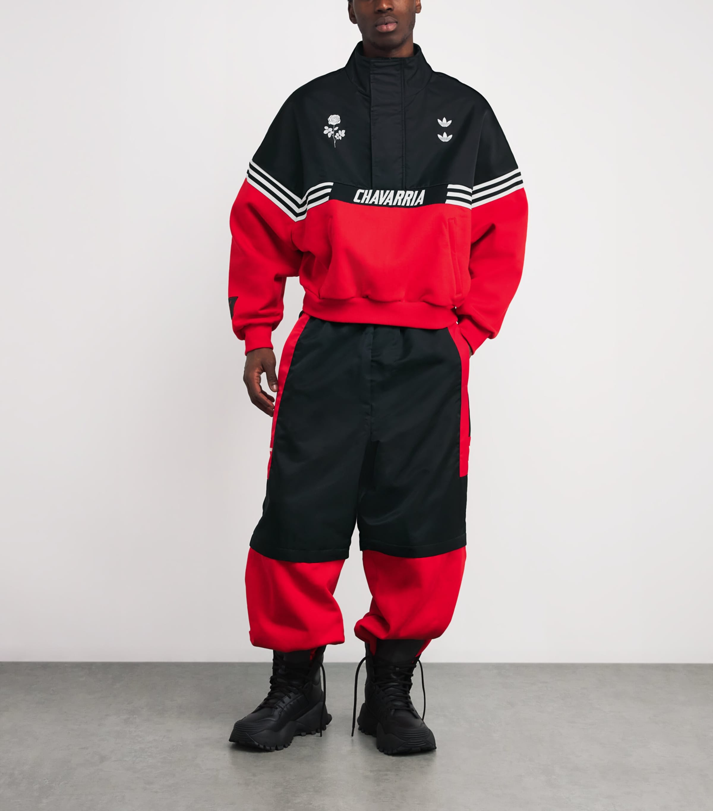 x adidas Half-Zip Gomez Sweatshirt BLACK Image 2