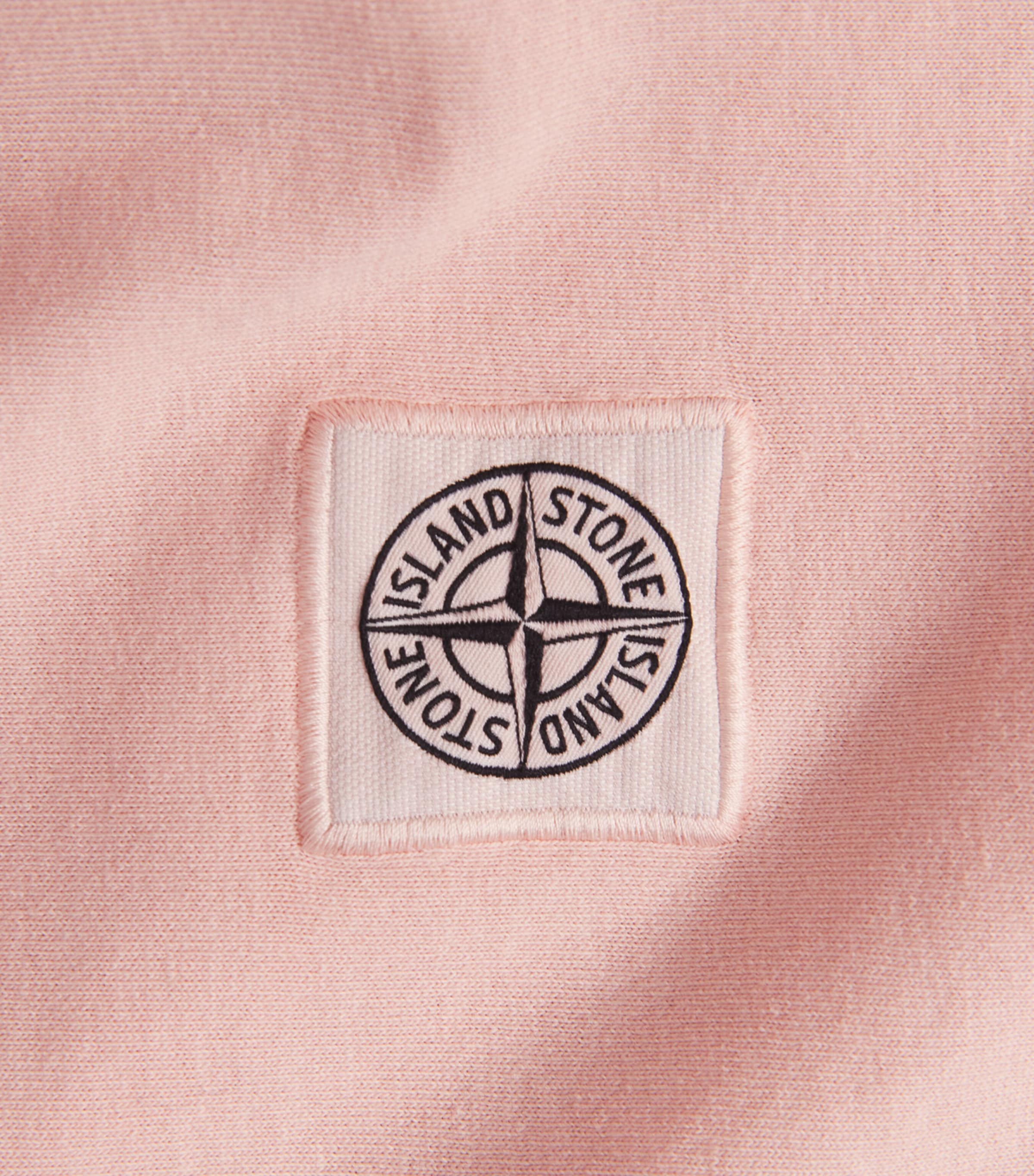 Stone Island Mens Organic Cotton Ghost T-Shirt Image 6