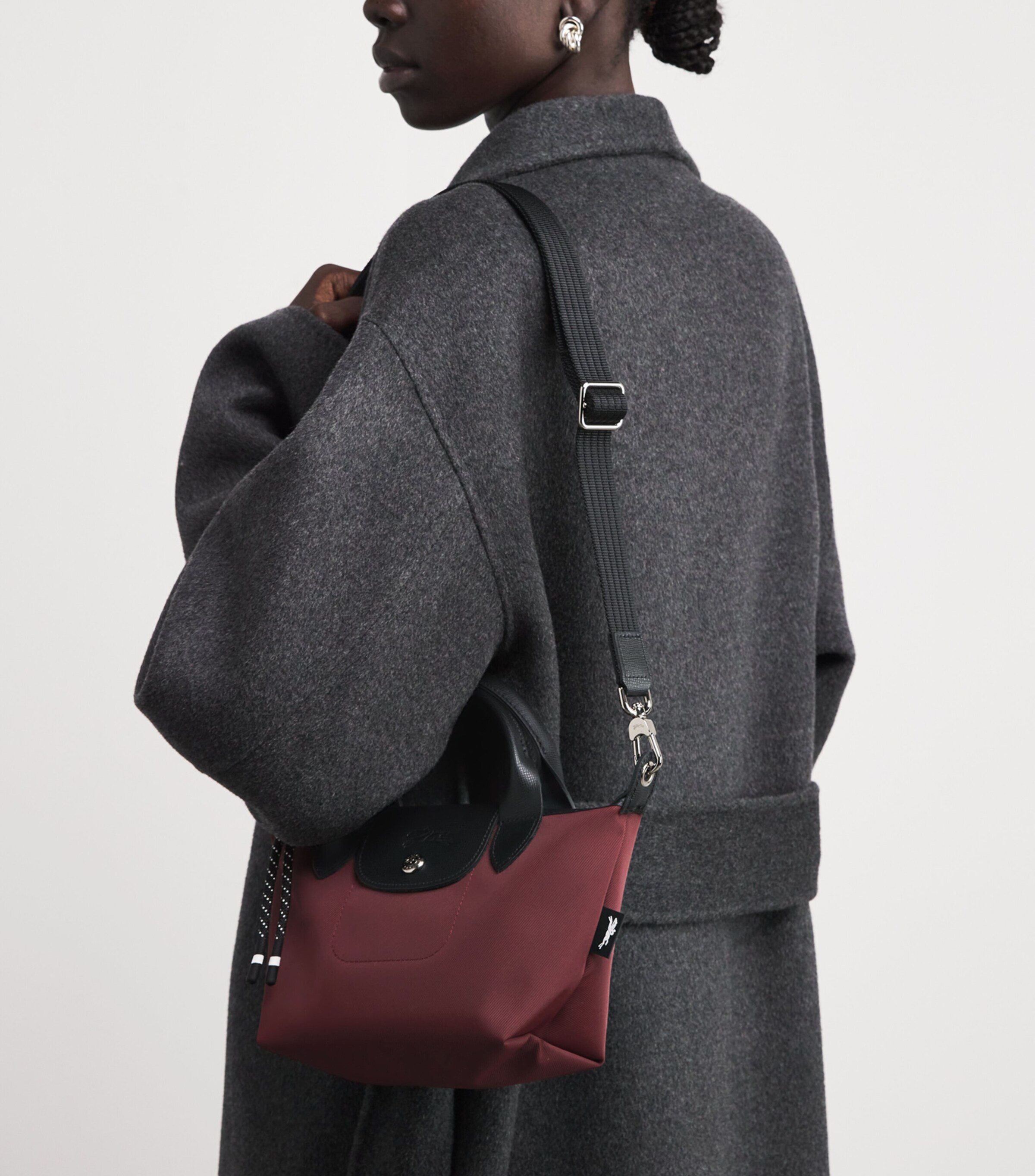 Longchamp Extra Small Le Pliage Energy Top-Handle Bag Burgundy Image 5