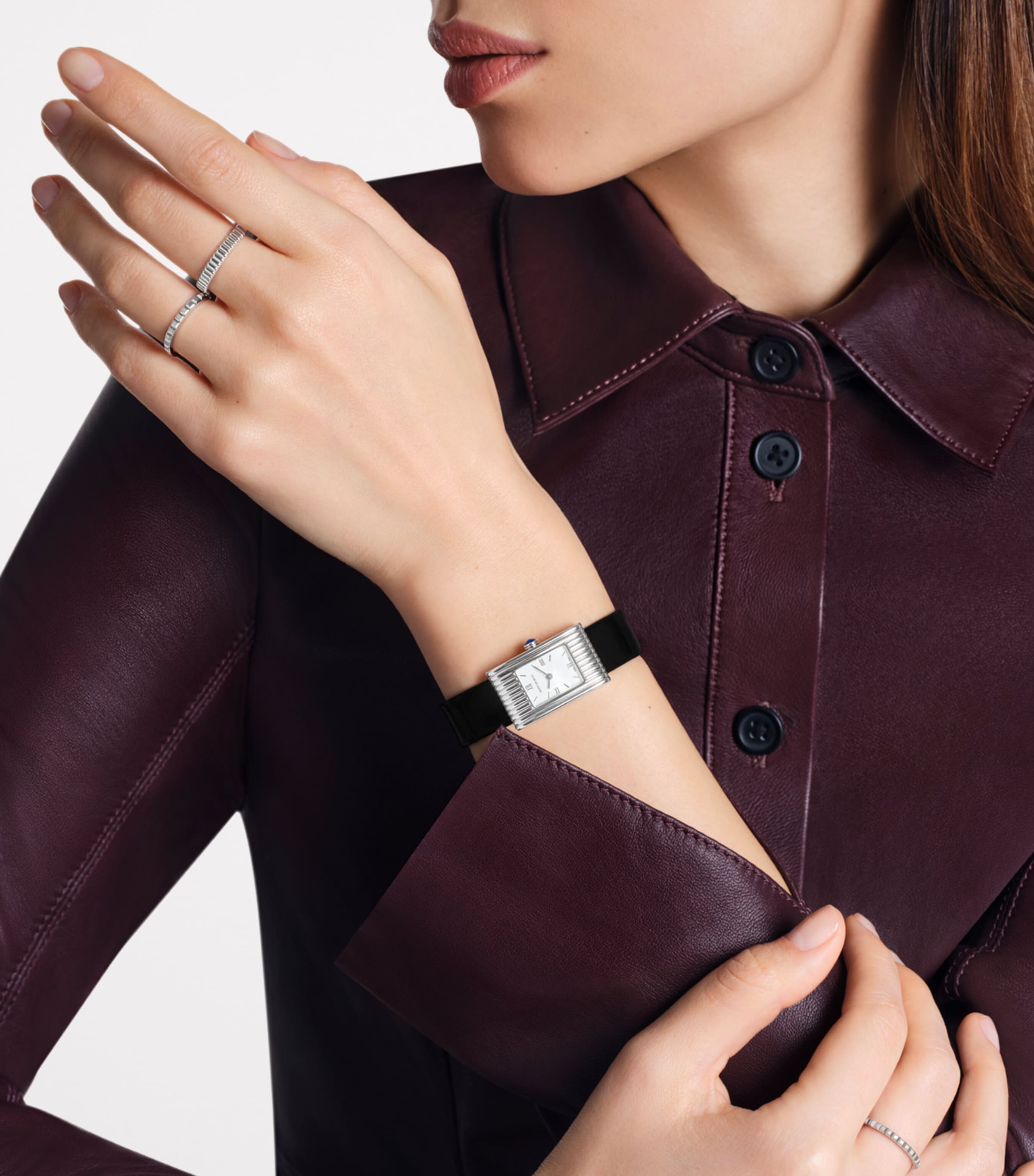 Stainless Steel Reflet Watch 18mm Image 4