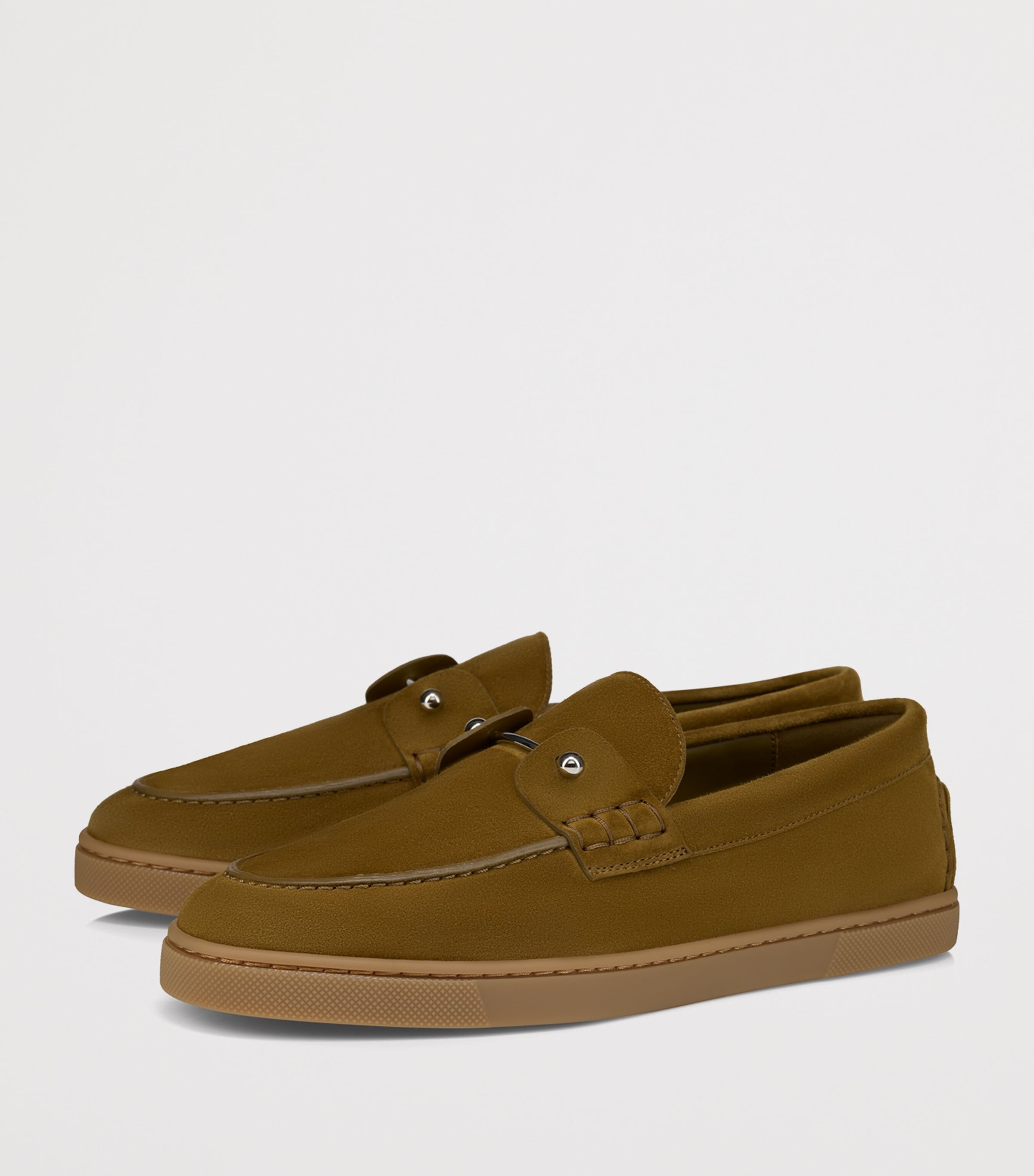 Chambeliboat Donna Flat Leather Loafers BZ09 Image 2