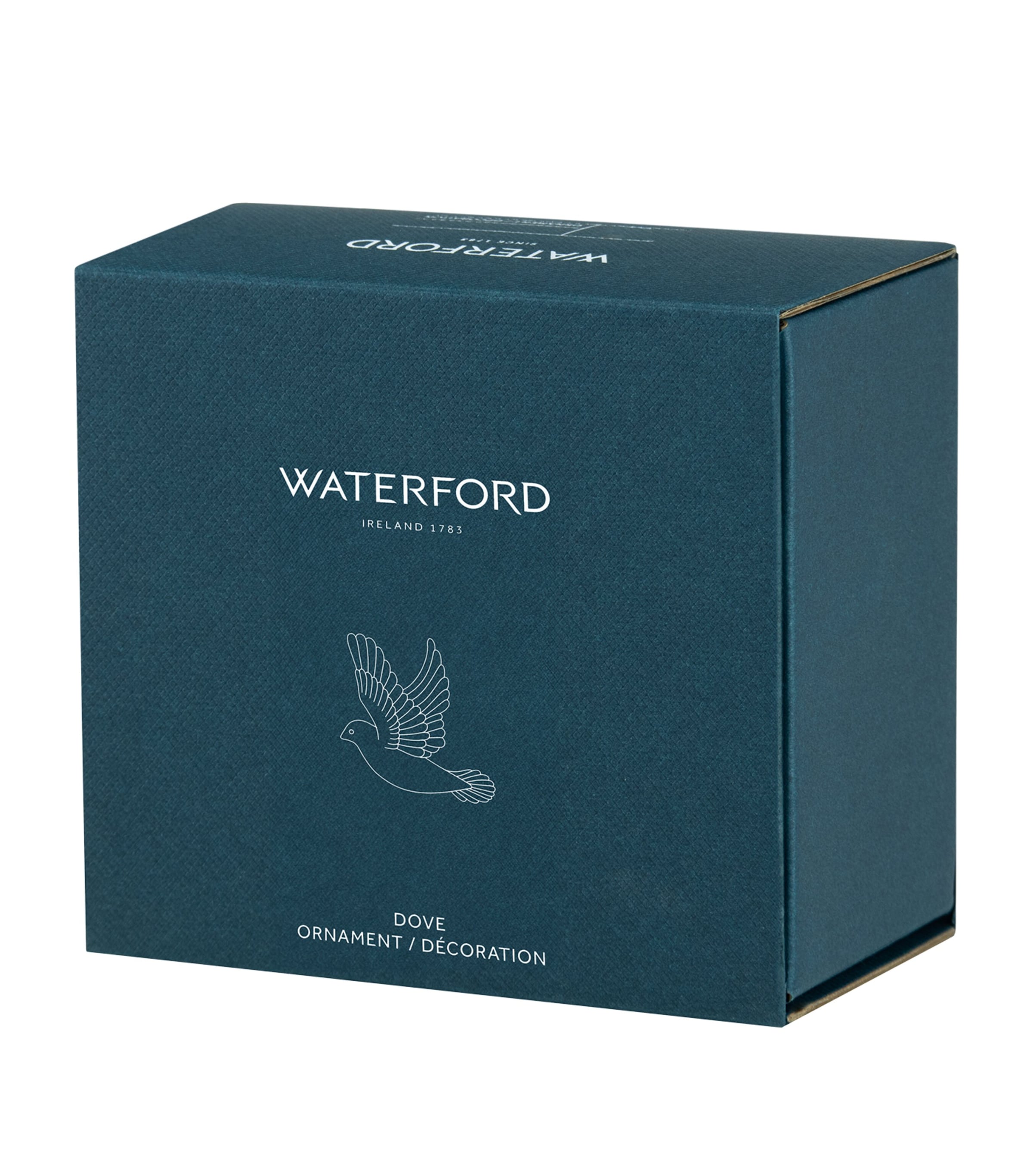 Crystal Dove of Peace Tree Decoration (9cm) CLEAR Image 4