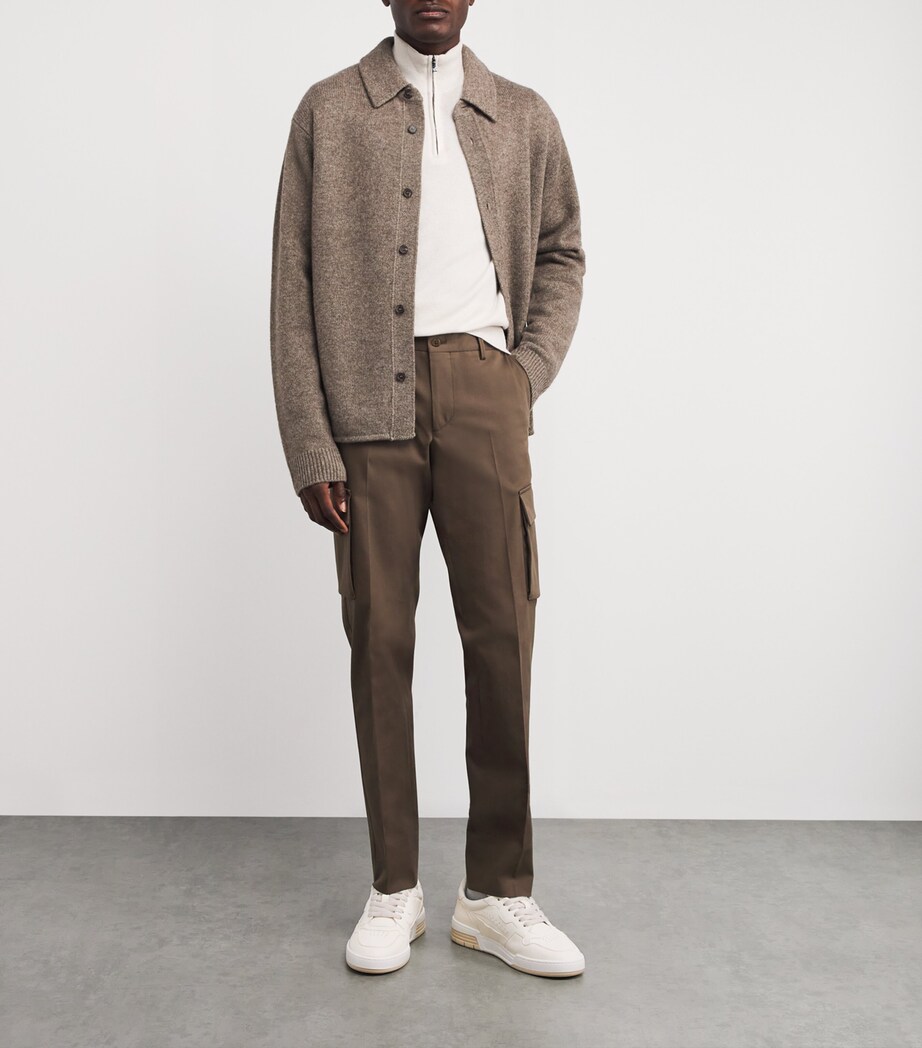 Deerskin Low Sneakers BIANCO Image 6