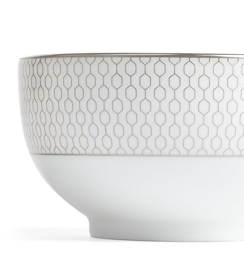 Gio Platinum Rice Bowl (11cm) WHITE Image 2