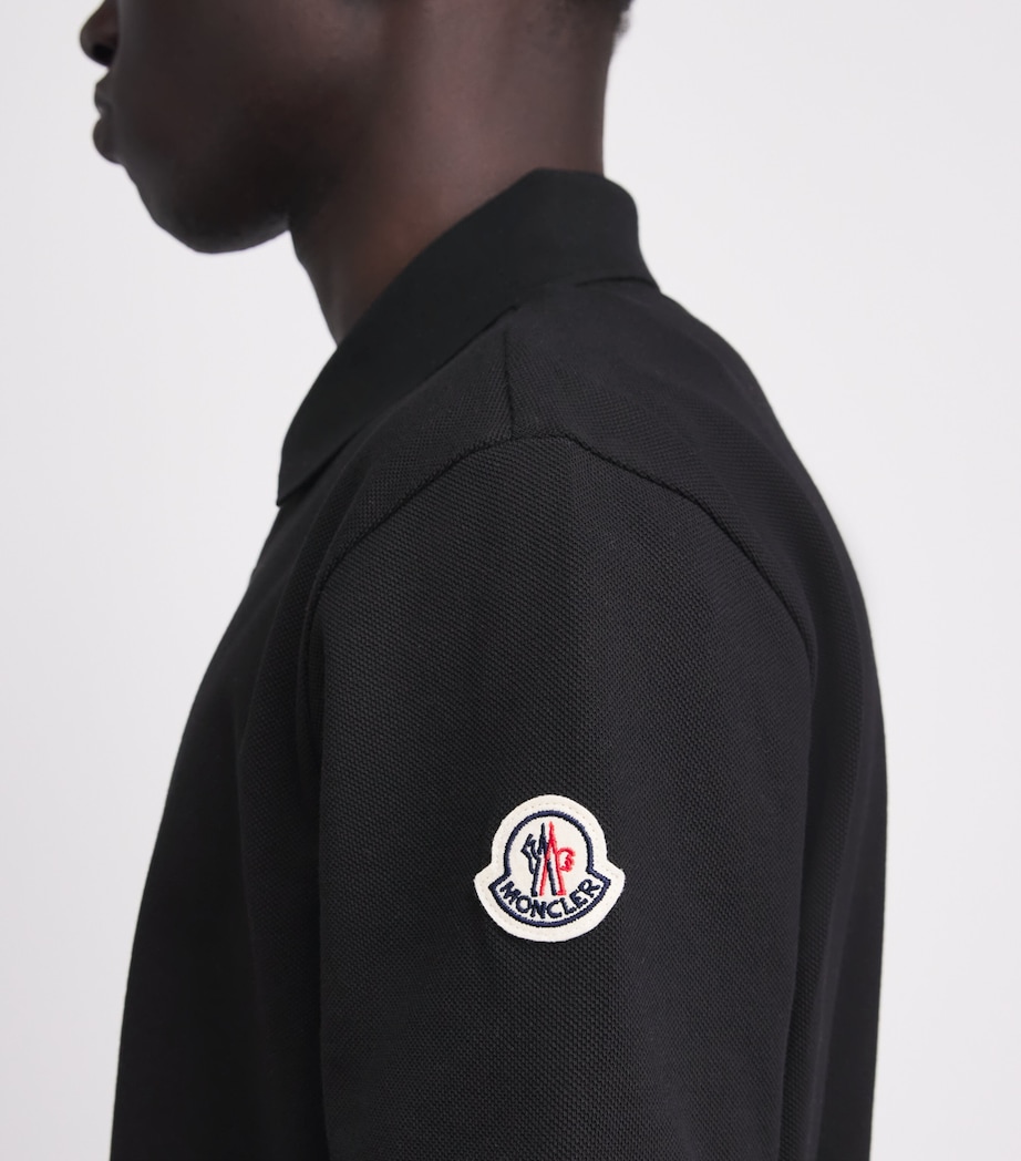 Moncler Mens Cotton Polo Shirt Image 3