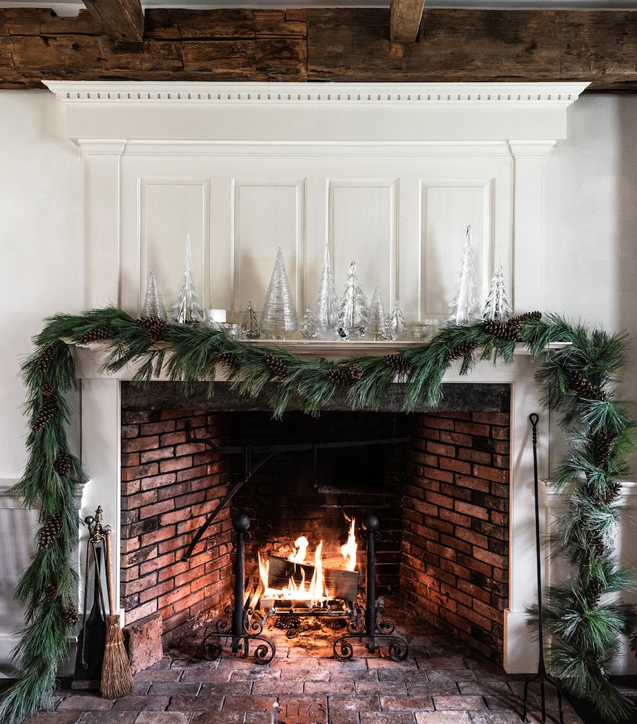 Glass Vermont Evergreen Christmas Tree Ornament CLEAR Image 4