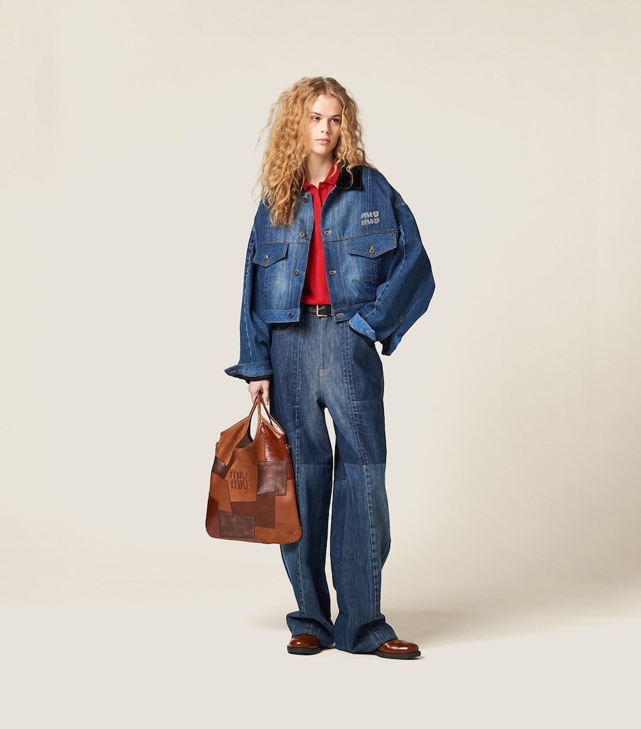 Patchwork Ivy Tote Bag F0046 Image 6