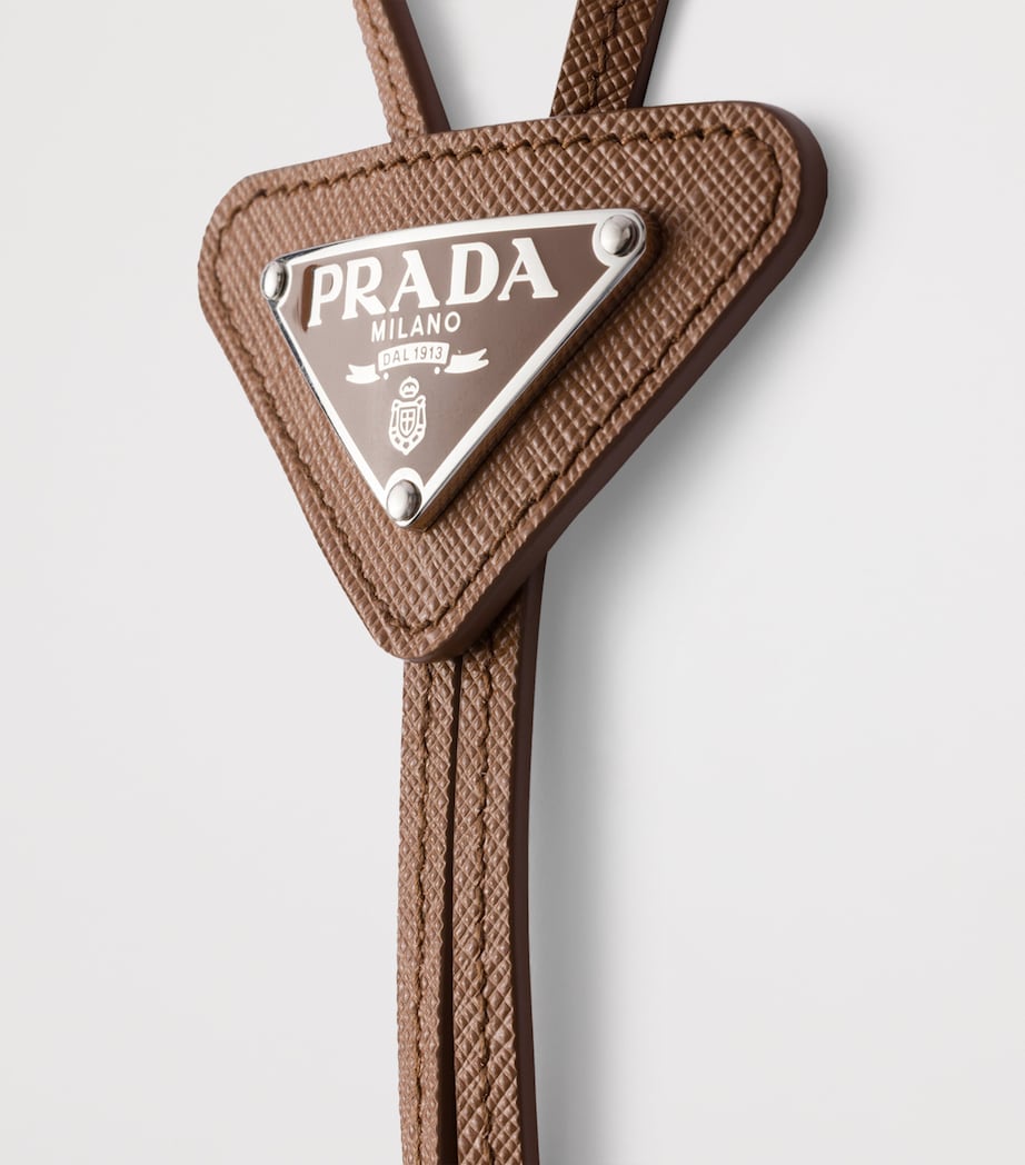 Saffiano Leather Bolo Tie F0054 Image 2