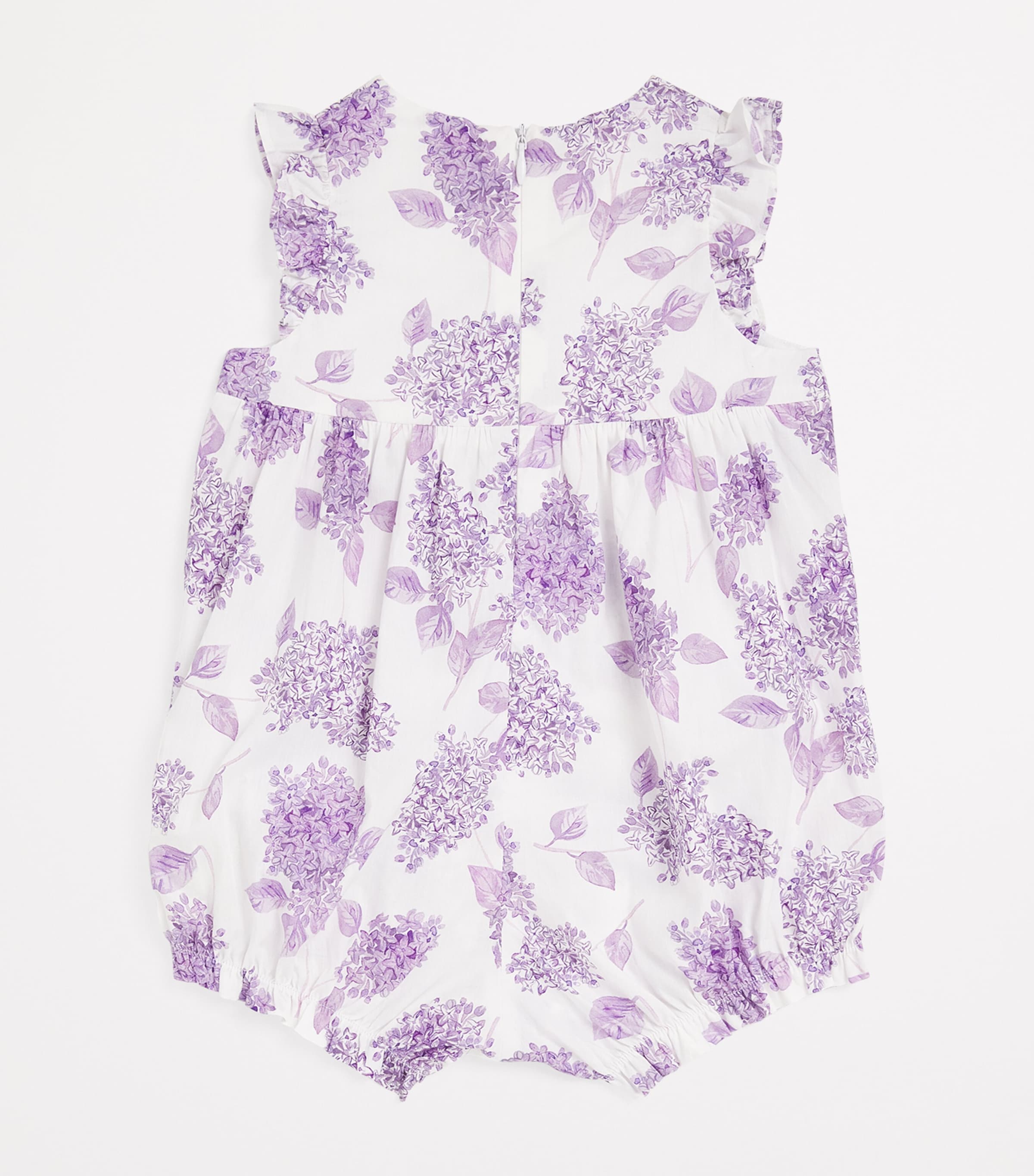 Tartine et Chocolat Cotton Floral Bodysuit (3-18 Months) Lilas Image 2