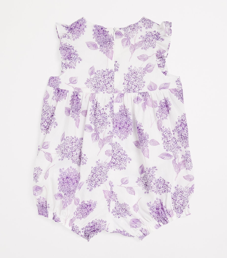 Tartine et Chocolat Cotton Floral Bodysuit (3-18 Months) Lilas Image 2