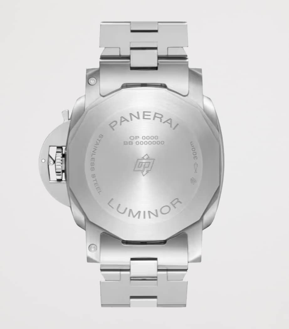 Stainless Steel Luminor Marina Watch 44mm BLUE Image 2