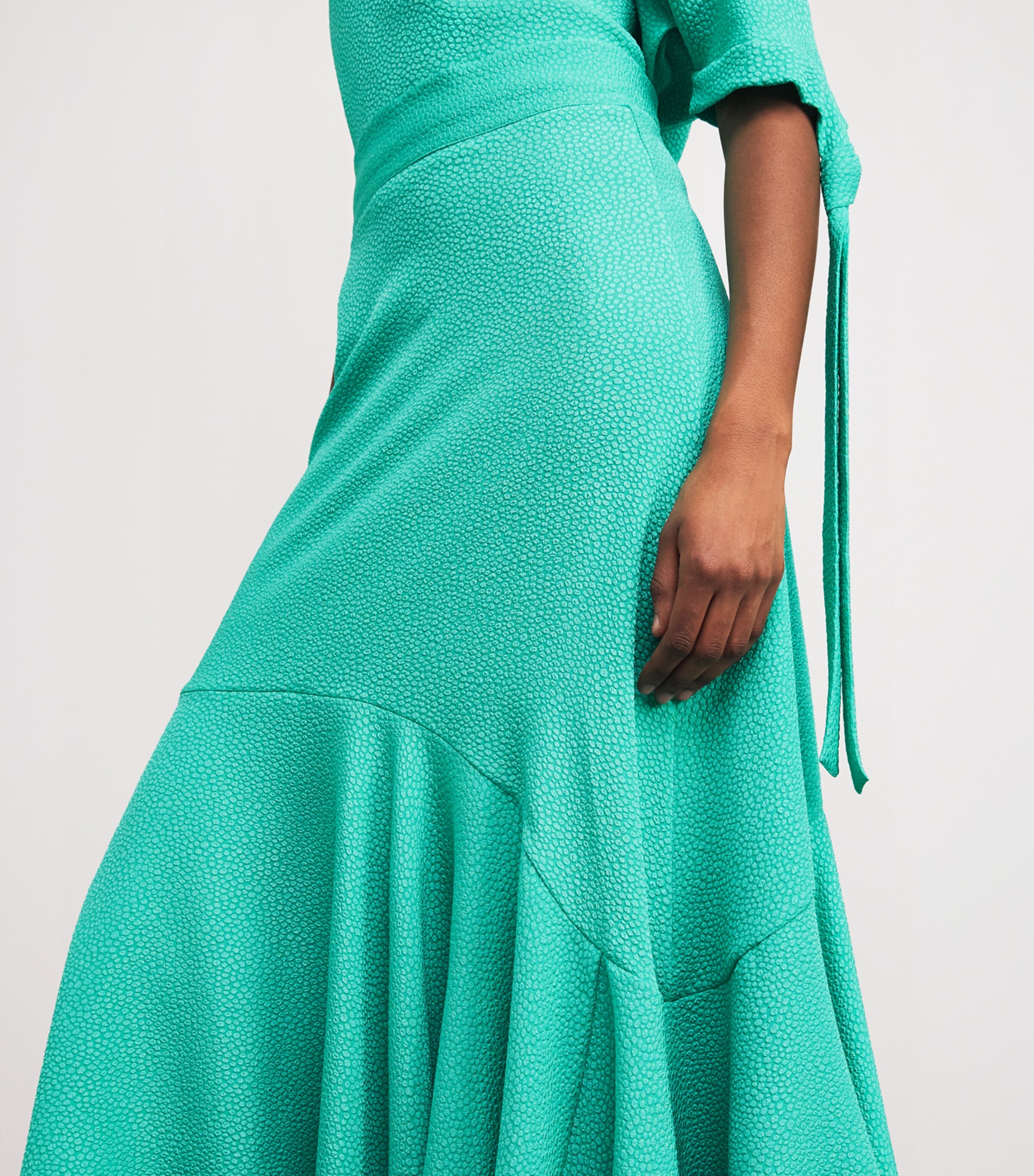 Edeline Lee Womens Hannah Midi Skirt Grn Image 6