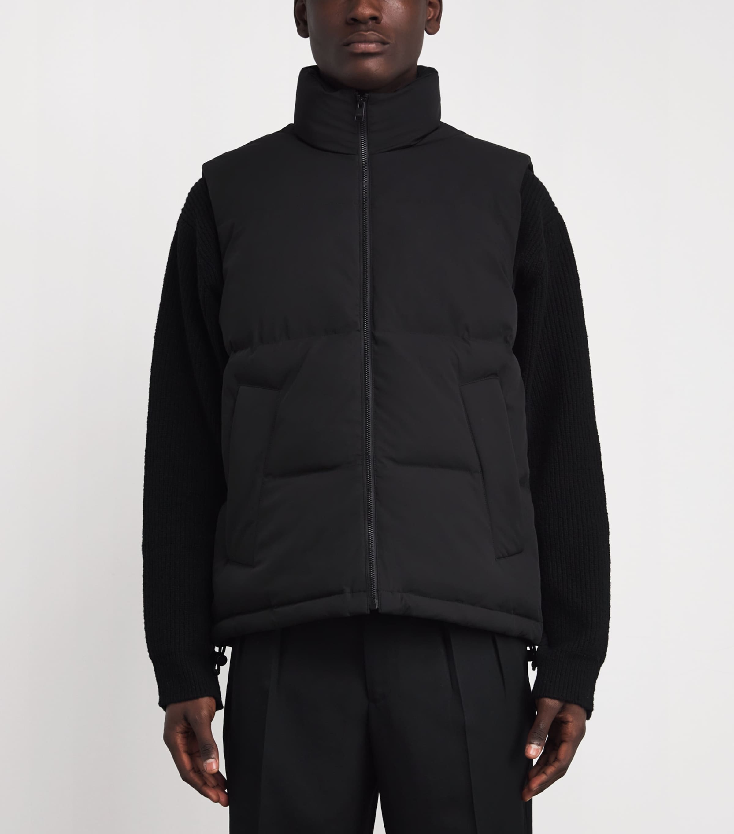Technical Puffer Gilet BLACK Image 3