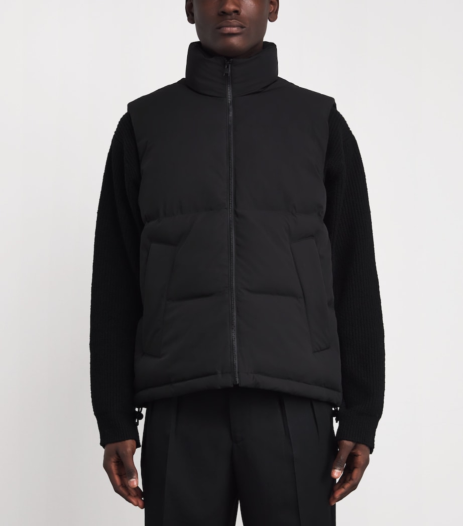 Technical Puffer Gilet BLACK Image 3