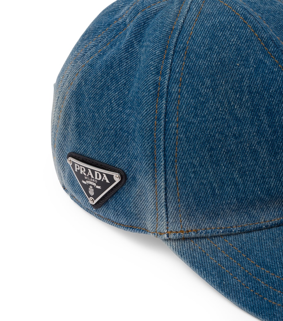 Denim Baseball Cap F0V3N Image 3