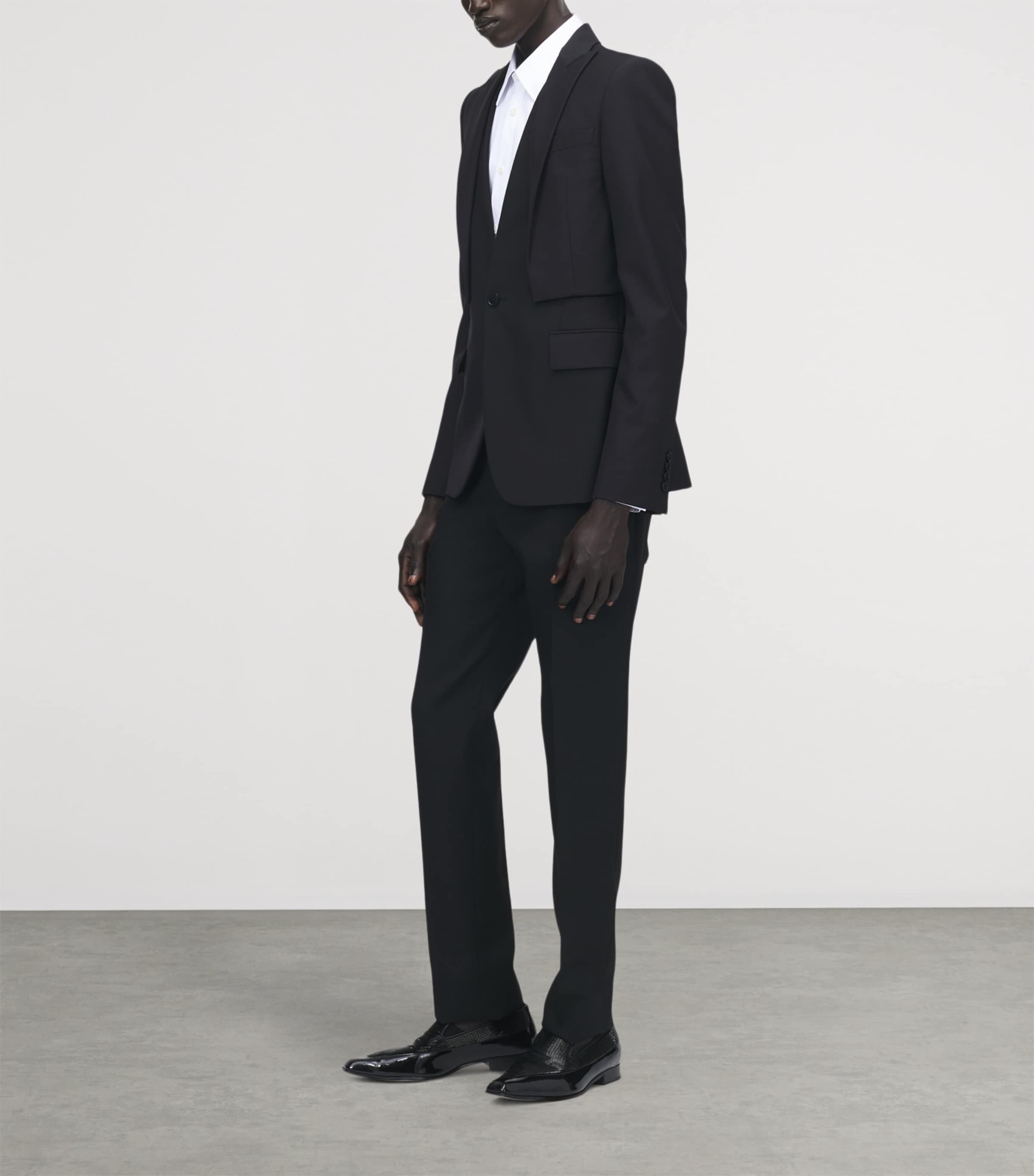 Wool Trompe-L'œil Blazer 1000 Image 3