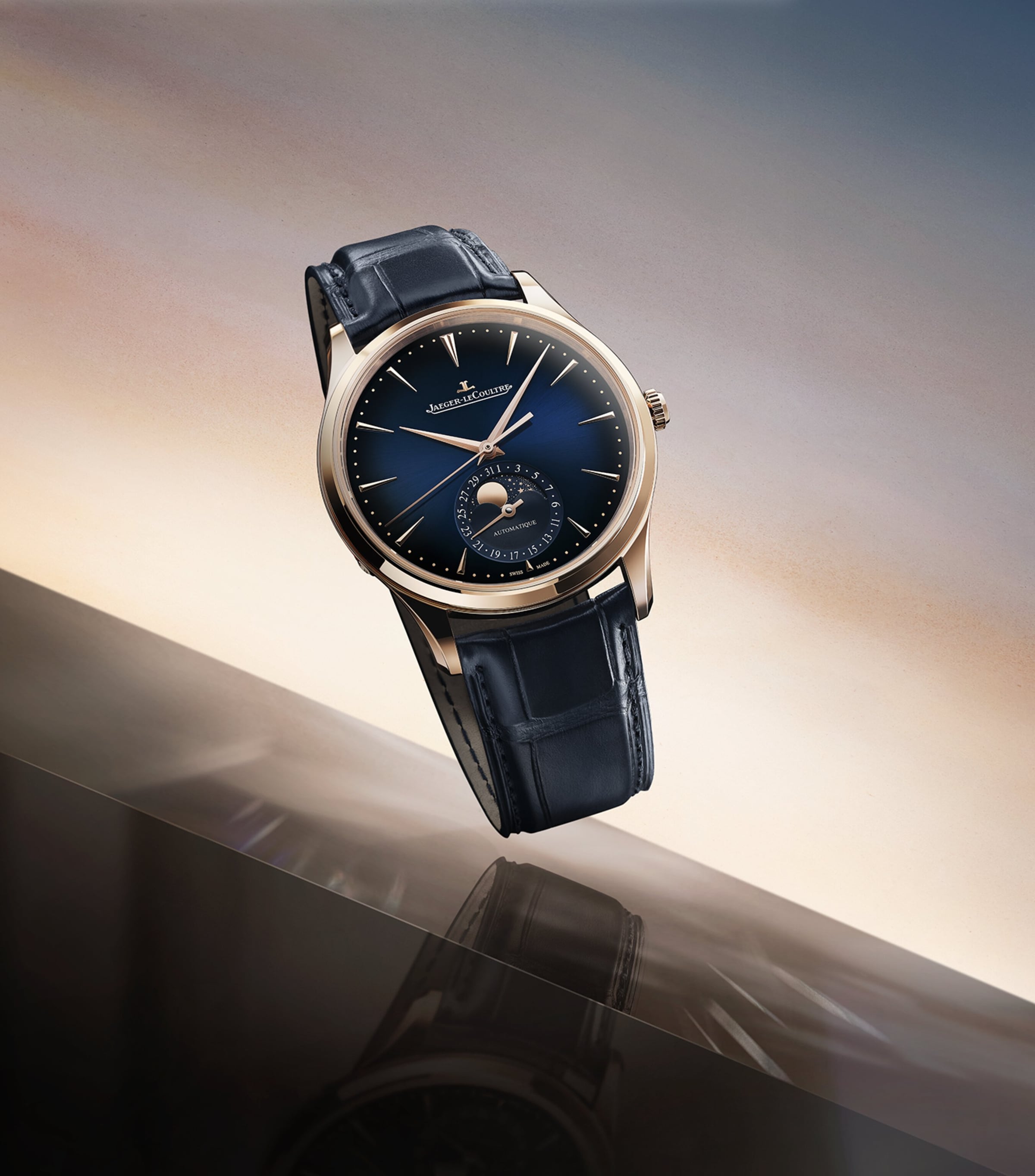 Rose Gold Master Ultra Thin Moon Watch 39mm PINK GOLD Image 3