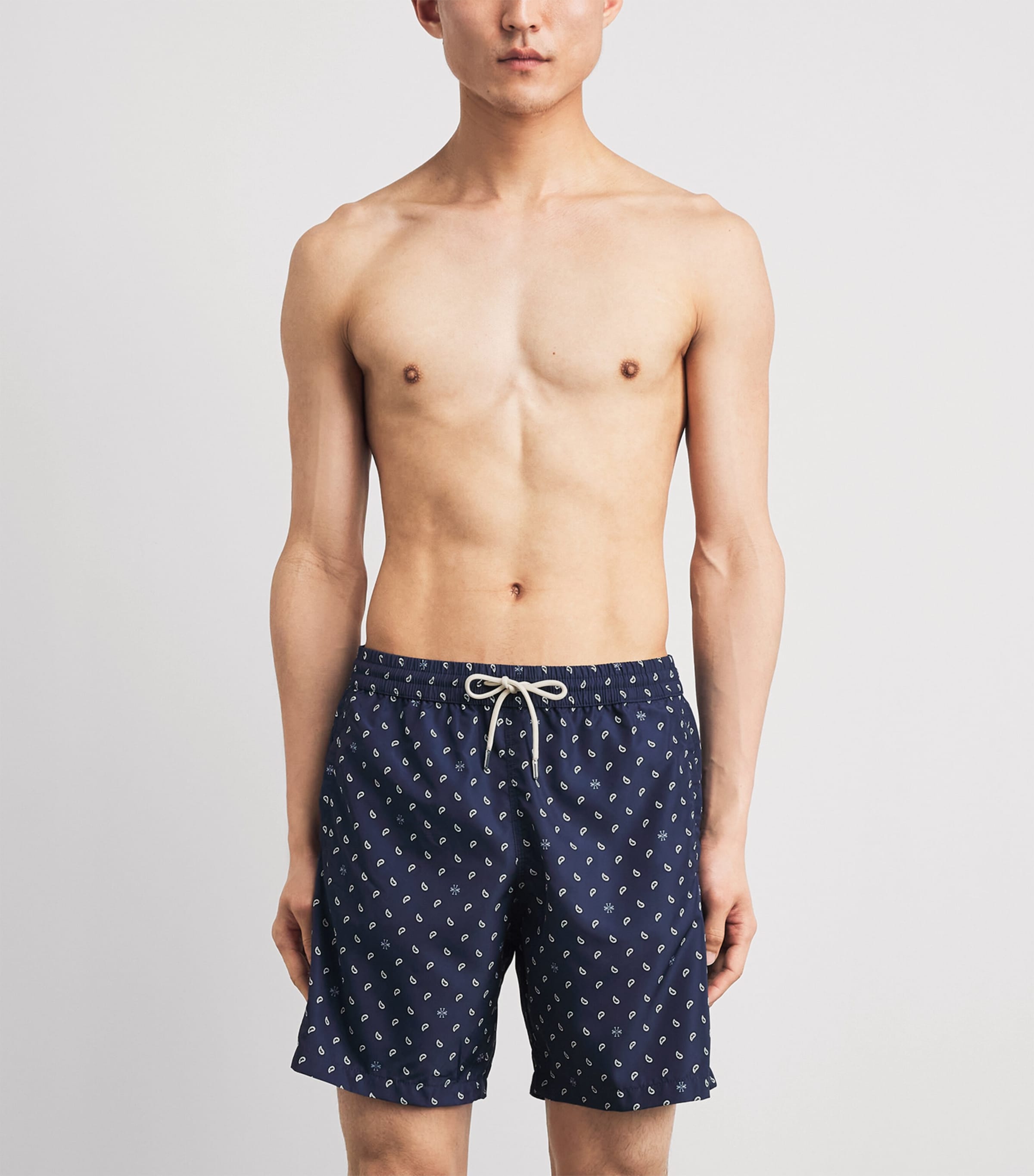 Jacob Cohën Mens Paisley Swim Shorts Blu Paisley Image 4