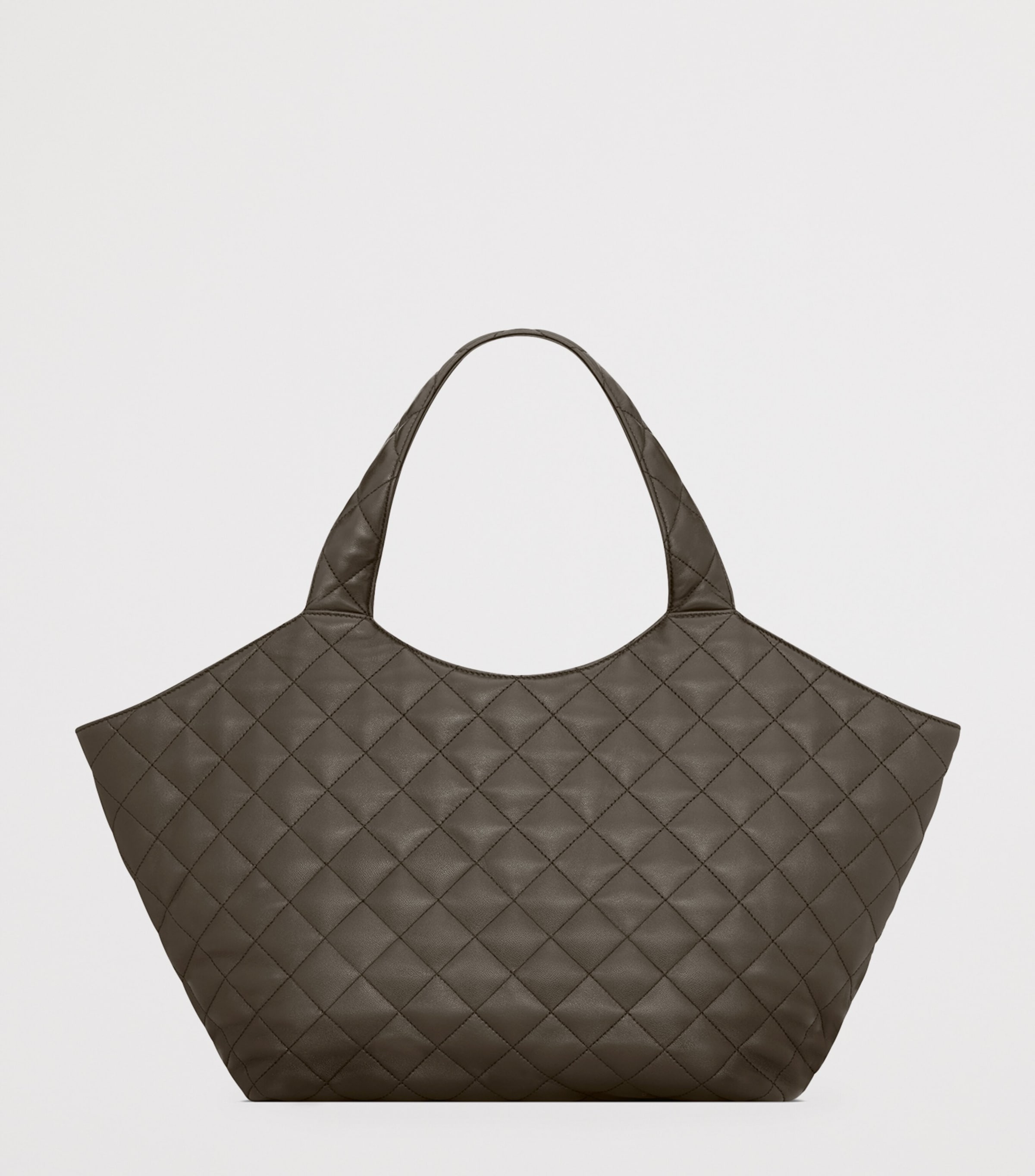 Saint Laurent Womens Medium Icare Quilted Tote Bag Image 5