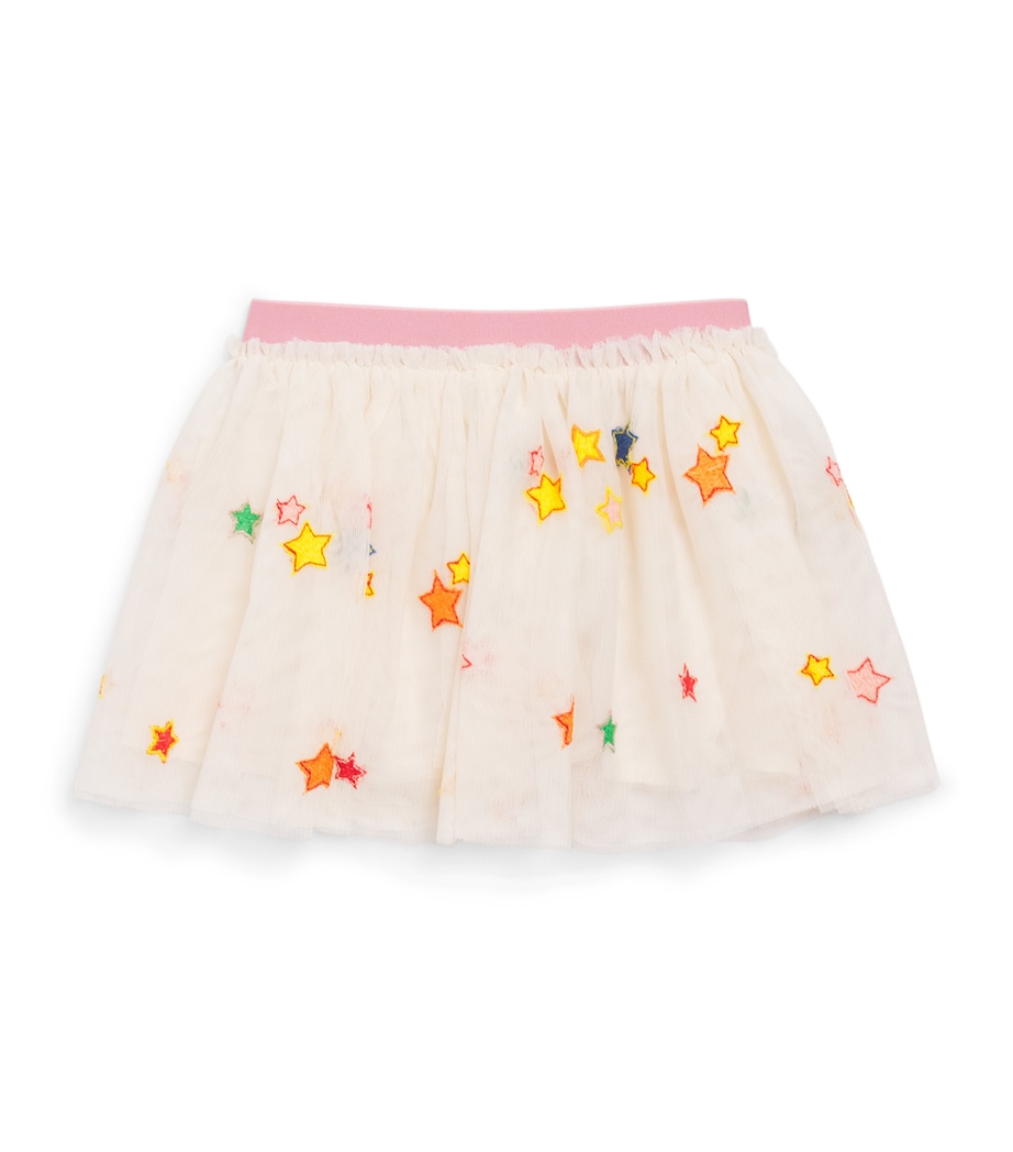 Stella McCartney Kids Tulle Star Skirt (6-36 Months) Avorio/multi Image 1