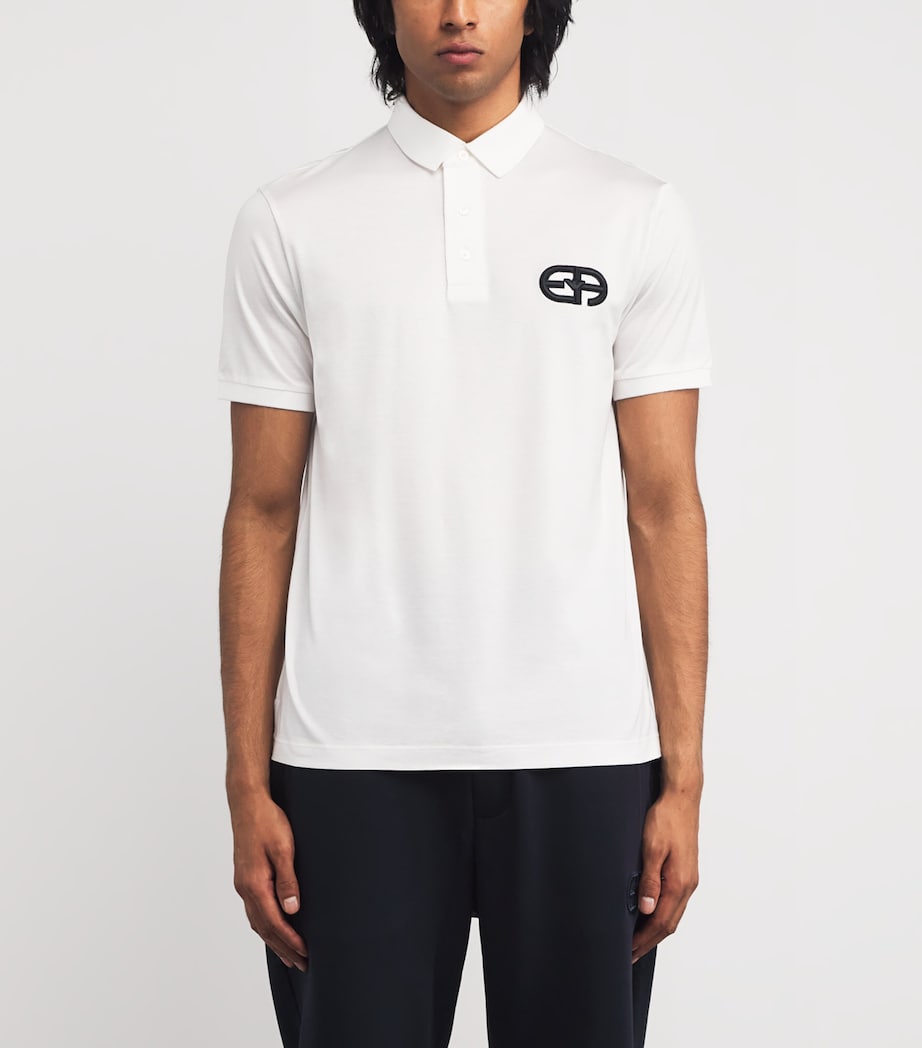 Embroidered Logo Polo Shirt 101 Image 3