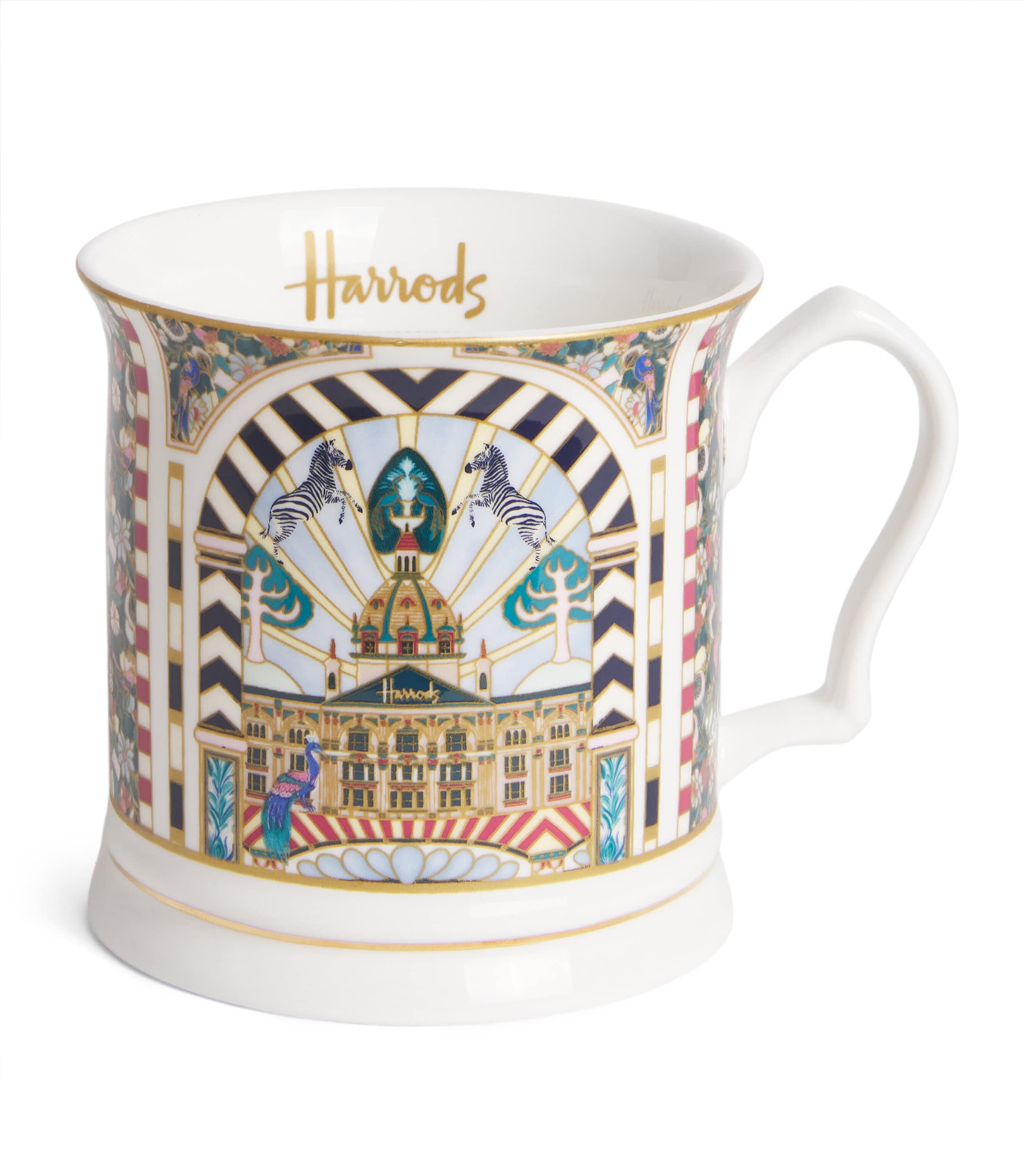 Harrods Bone China Enchanted Emporium Building Mug