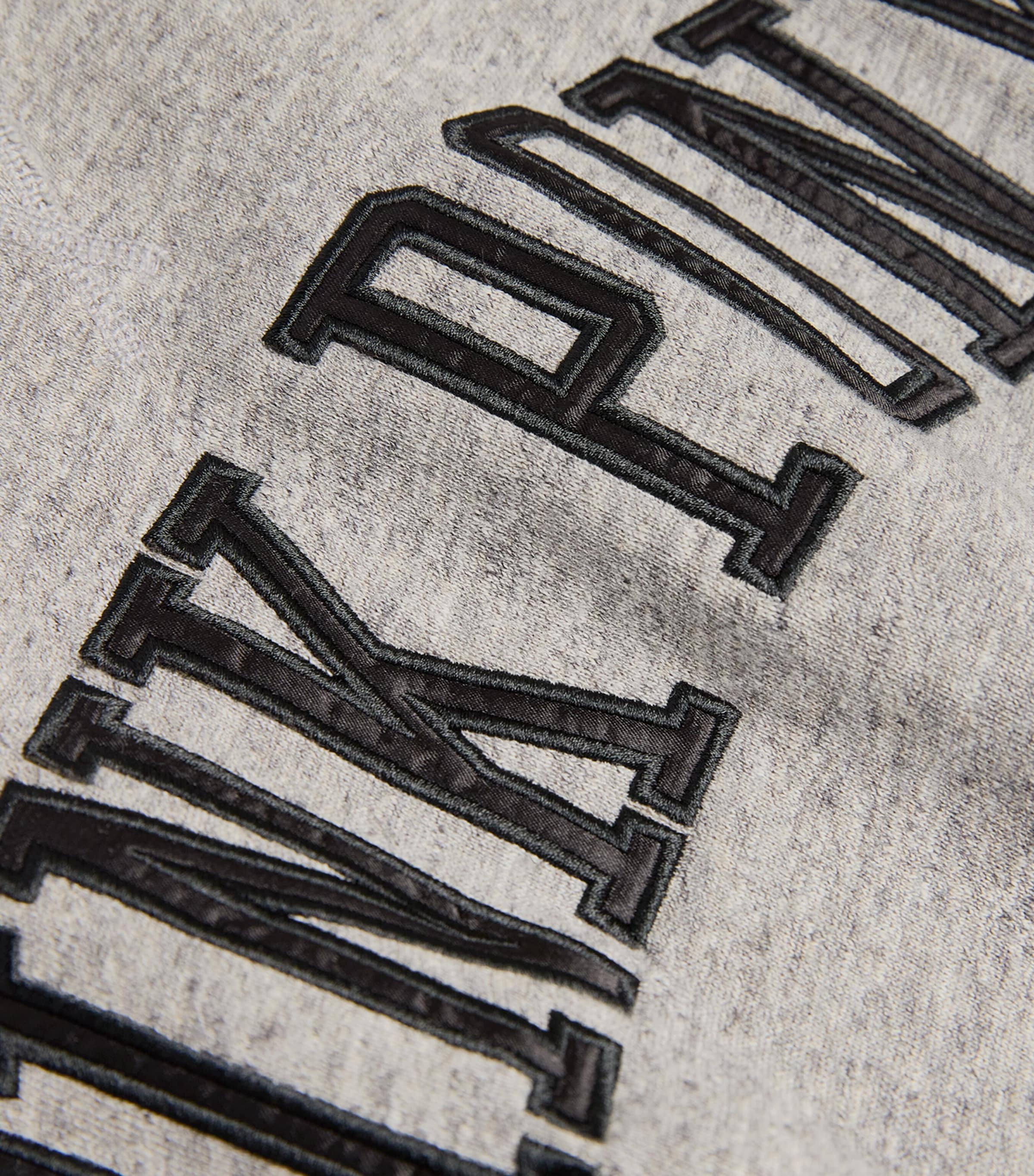 Cotton Graphic Sweatshirt DARK GREY HEATHER Image 5