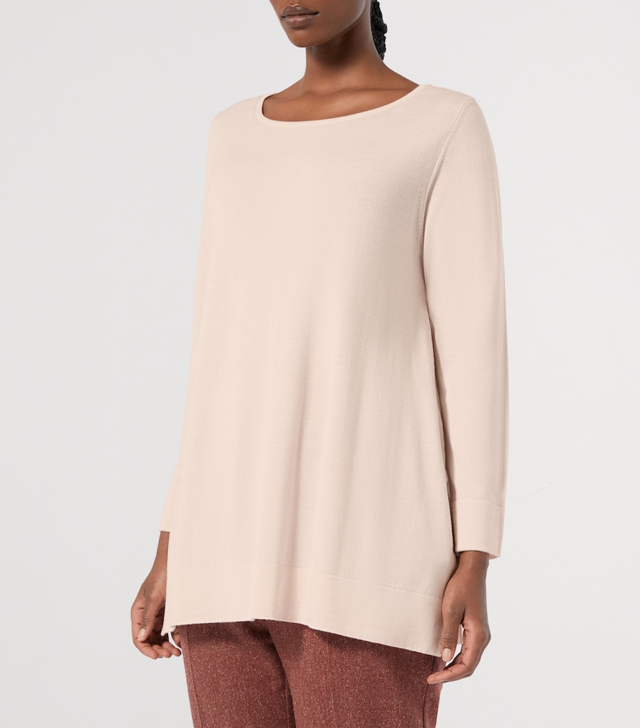 Virgin Wool Aly Sweater PINK Image 2