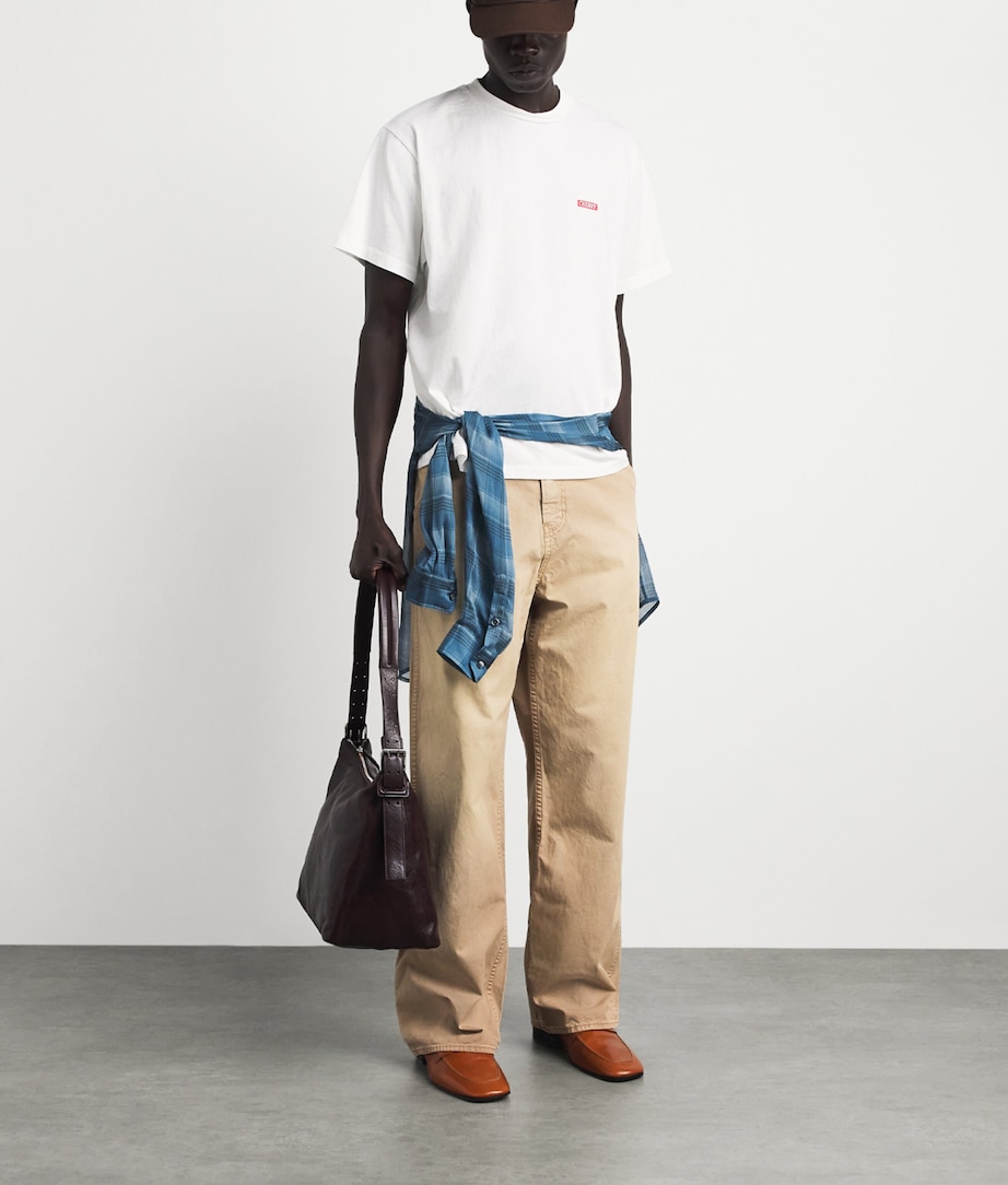 Cherry Los Angeles Mens Western Straight Chinos Desert Tan Image 2
