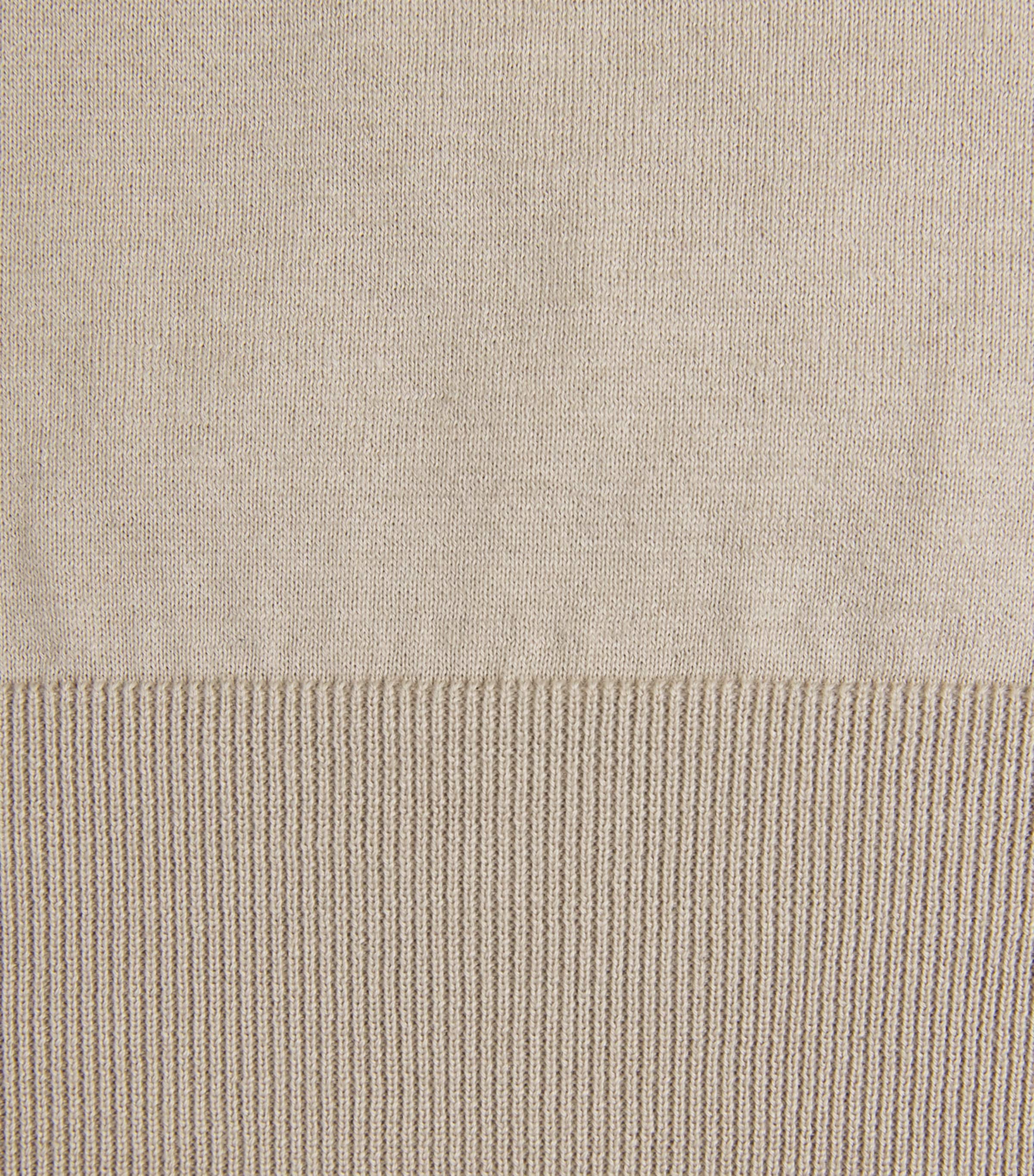 Cotton-Cashmere T-Shirt E.2-AVORIO Image 5