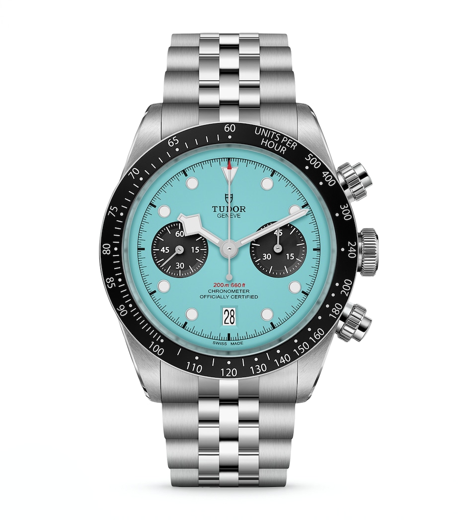 Black Bay Chrono Stainless Steel Watch 41mm BLUE Image 1