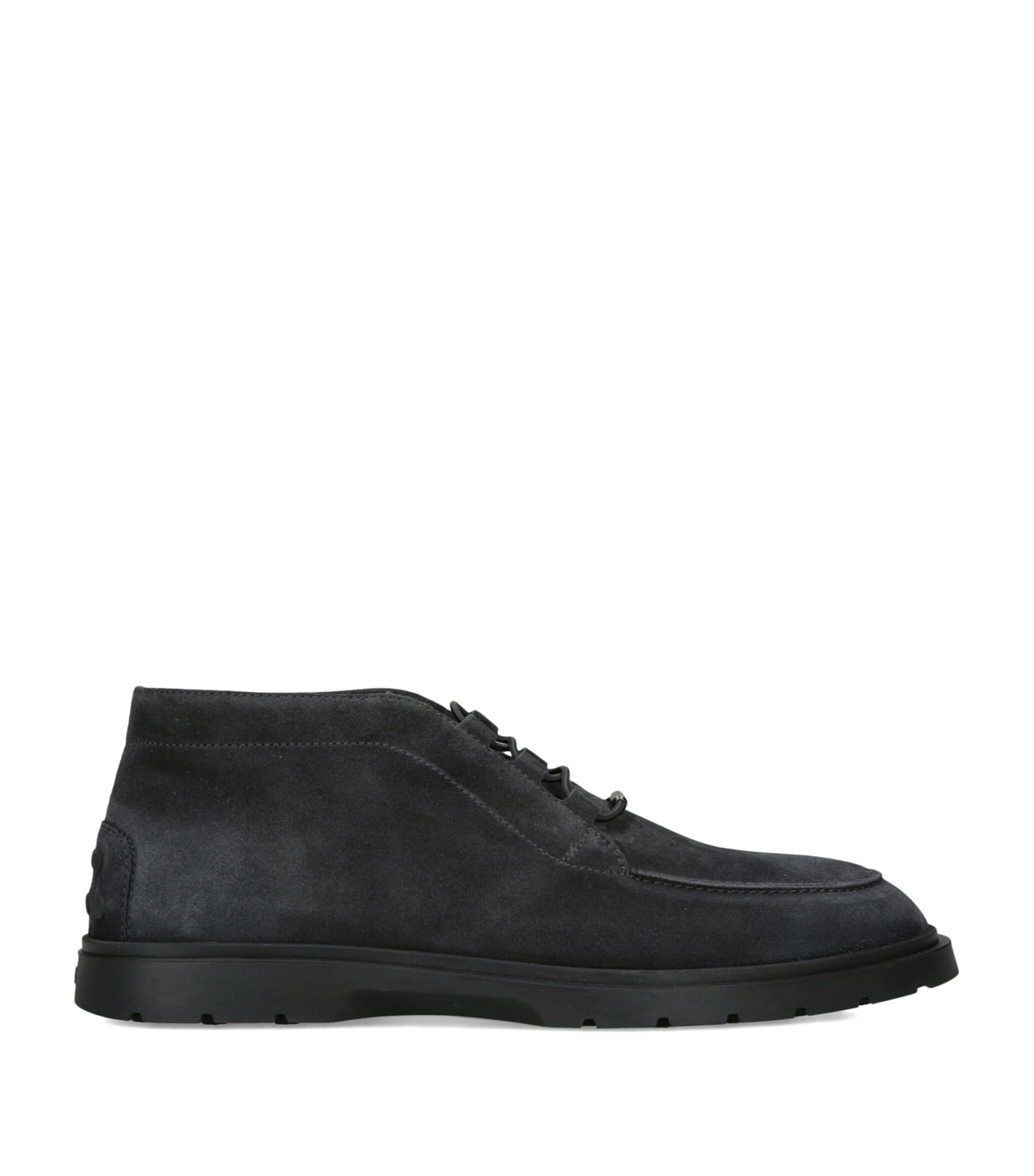 Tod's Suede Ankle Boots Black Image 1