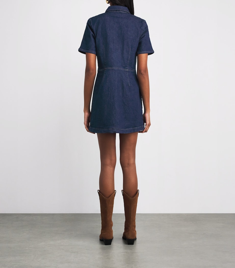 Denim Clementine Mini Dress BIJOUX Image 3