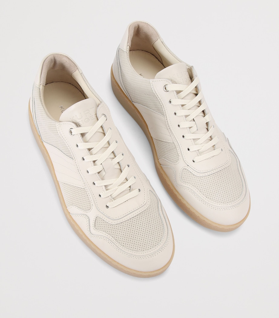 Suede-Fabric Lloyd 2 Sneakers WHITE Image 4