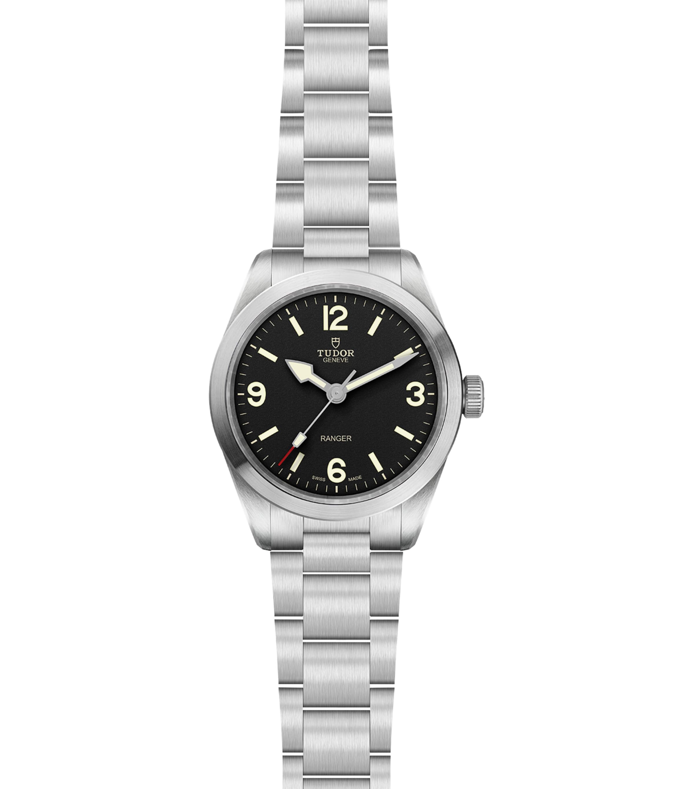 Ranger Stainless Steel Watch 39mm BLACK Image 2