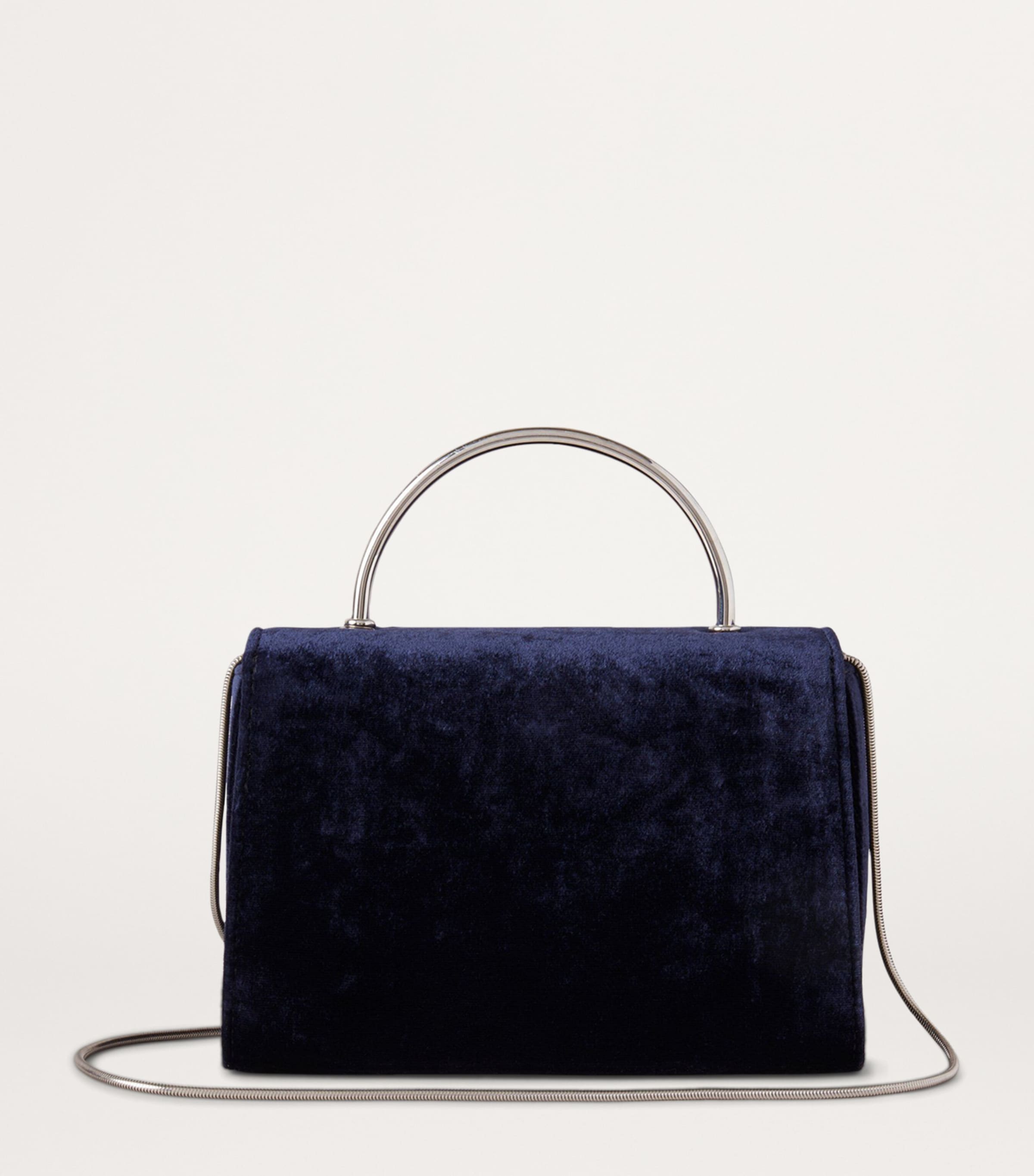 Mulberry Small Velvet Lana Top-Handle Bag | Harrods US