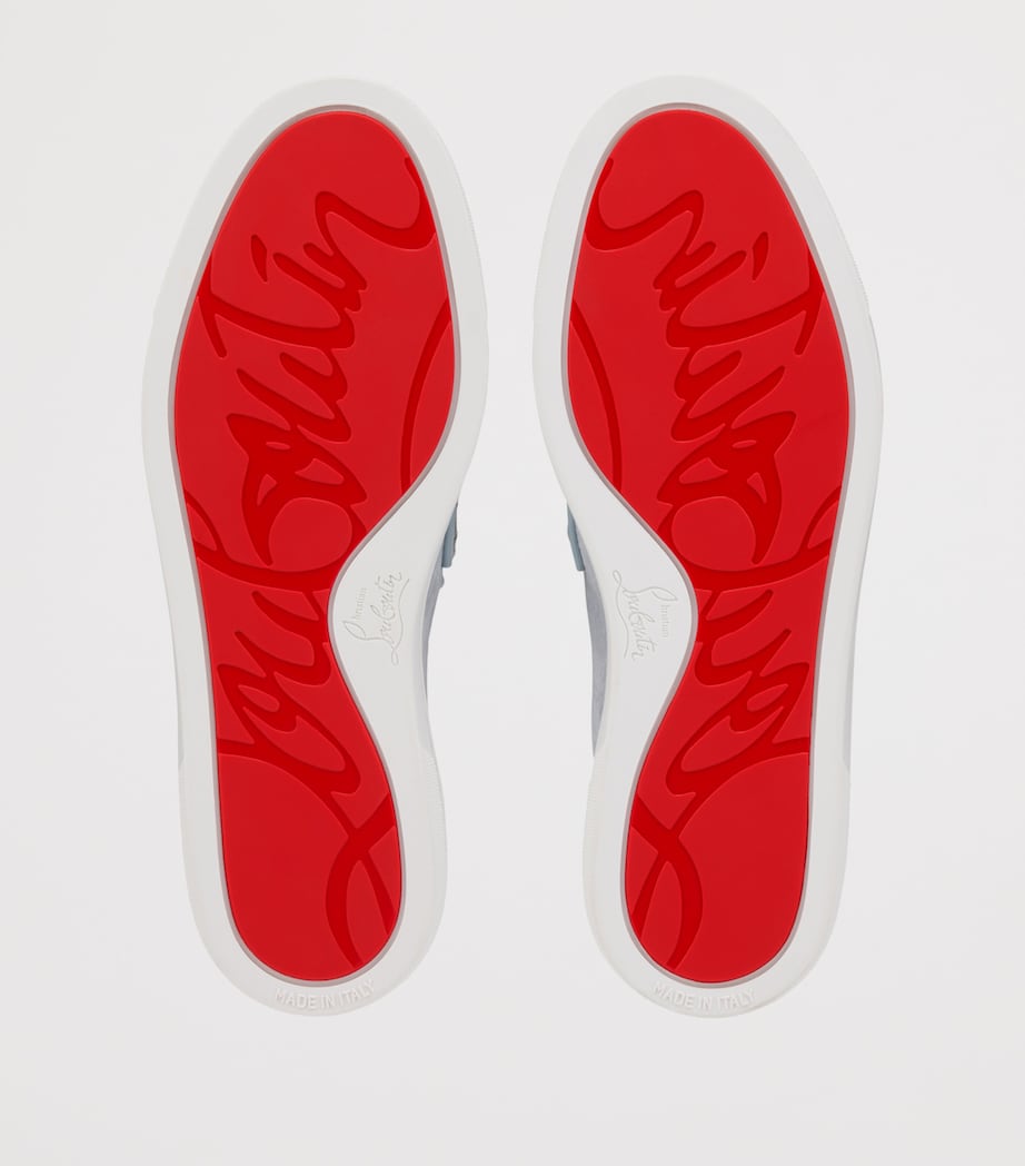 Christian Louboutin Chanme Donna Flat Leather Mules Image 6